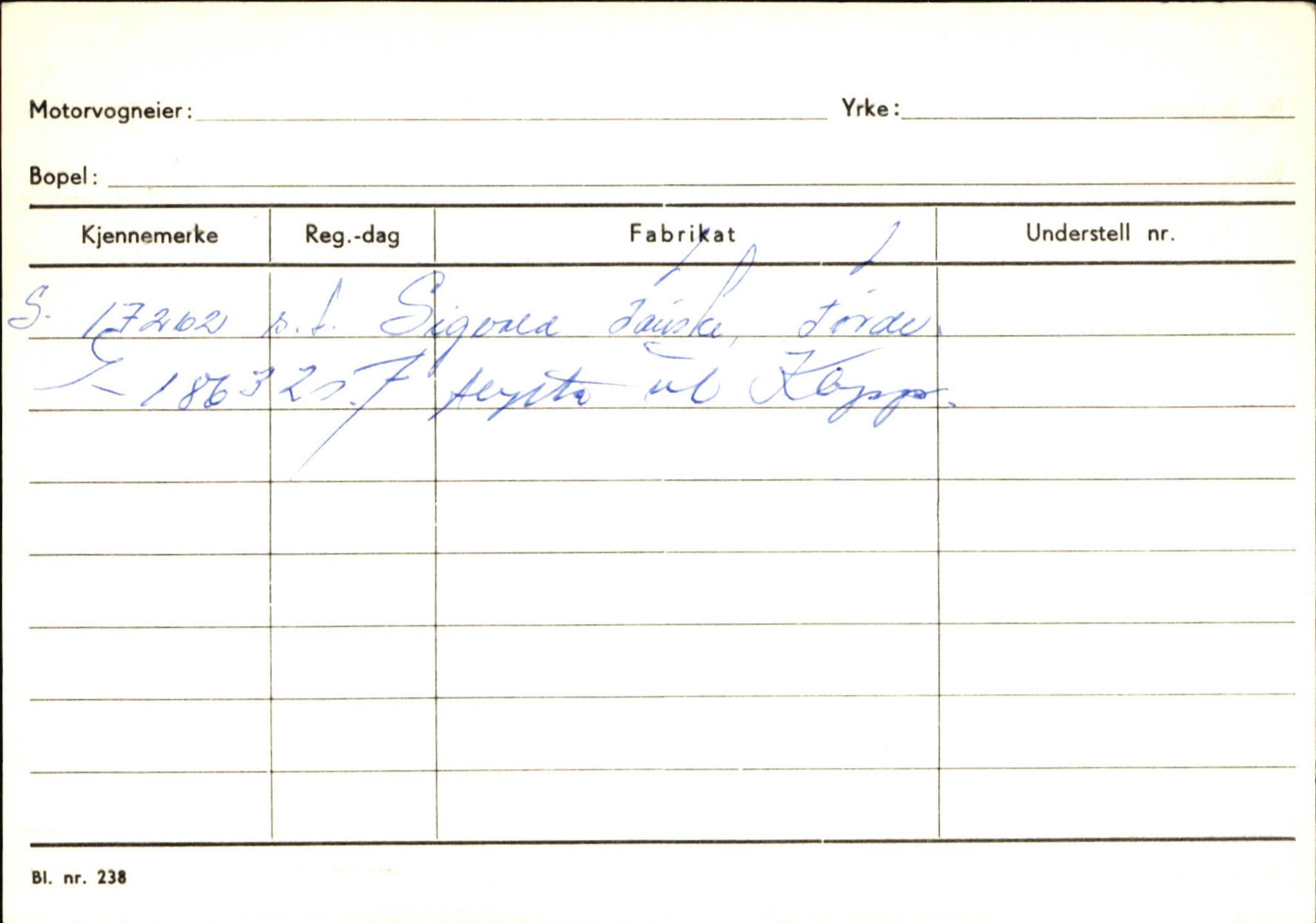 Statens vegvesen, Sogn og Fjordane vegkontor, AV/SAB-A-5301/4/F/L0132: Eigarregister Askvoll A-Å. Balestrand A-Å, 1945-1975, p. 1014