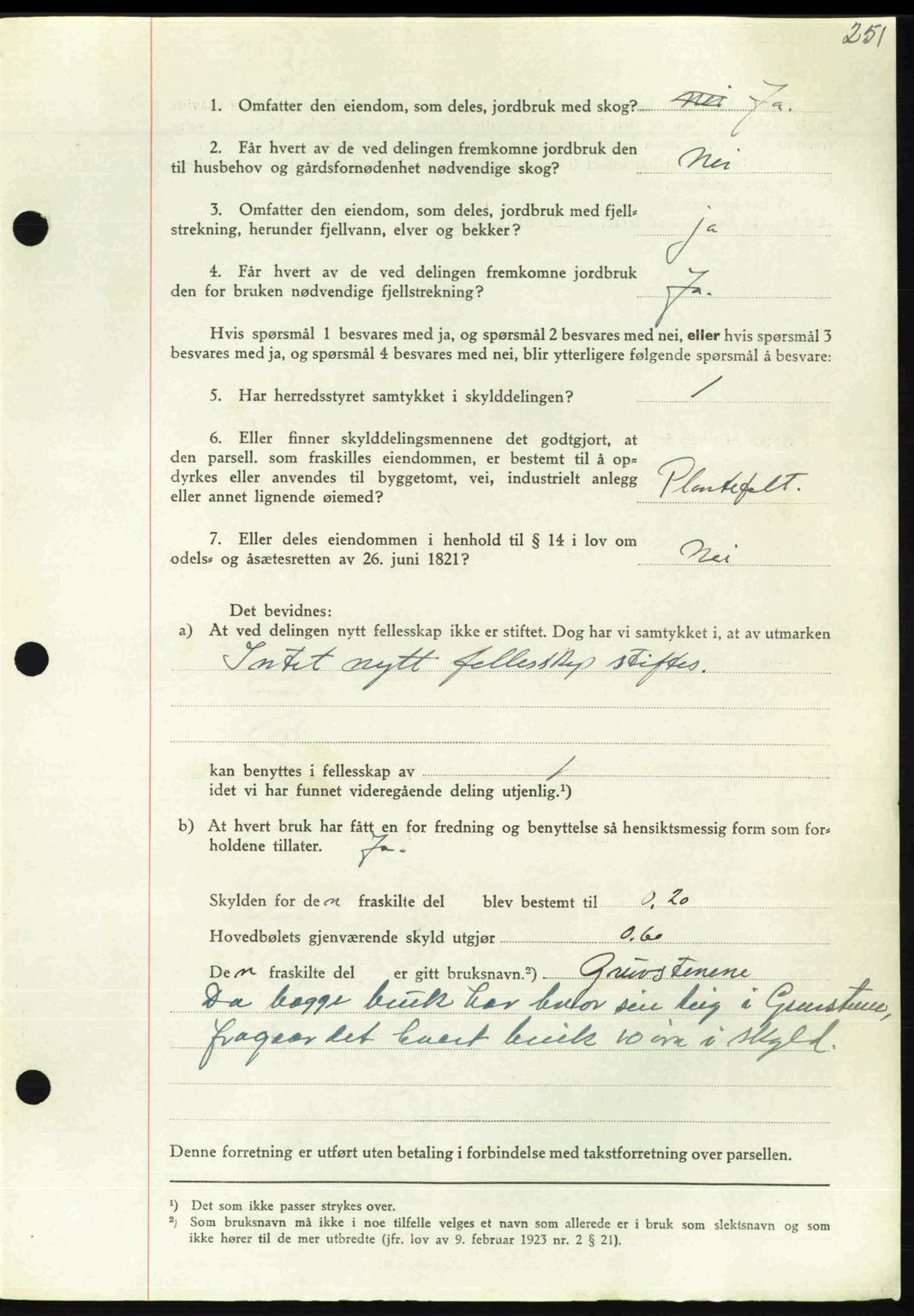 Nordmøre sorenskriveri, AV/SAT-A-4132/1/2/2Ca: Mortgage book no. A117, 1950-1950, Diary no: : 4122/1950