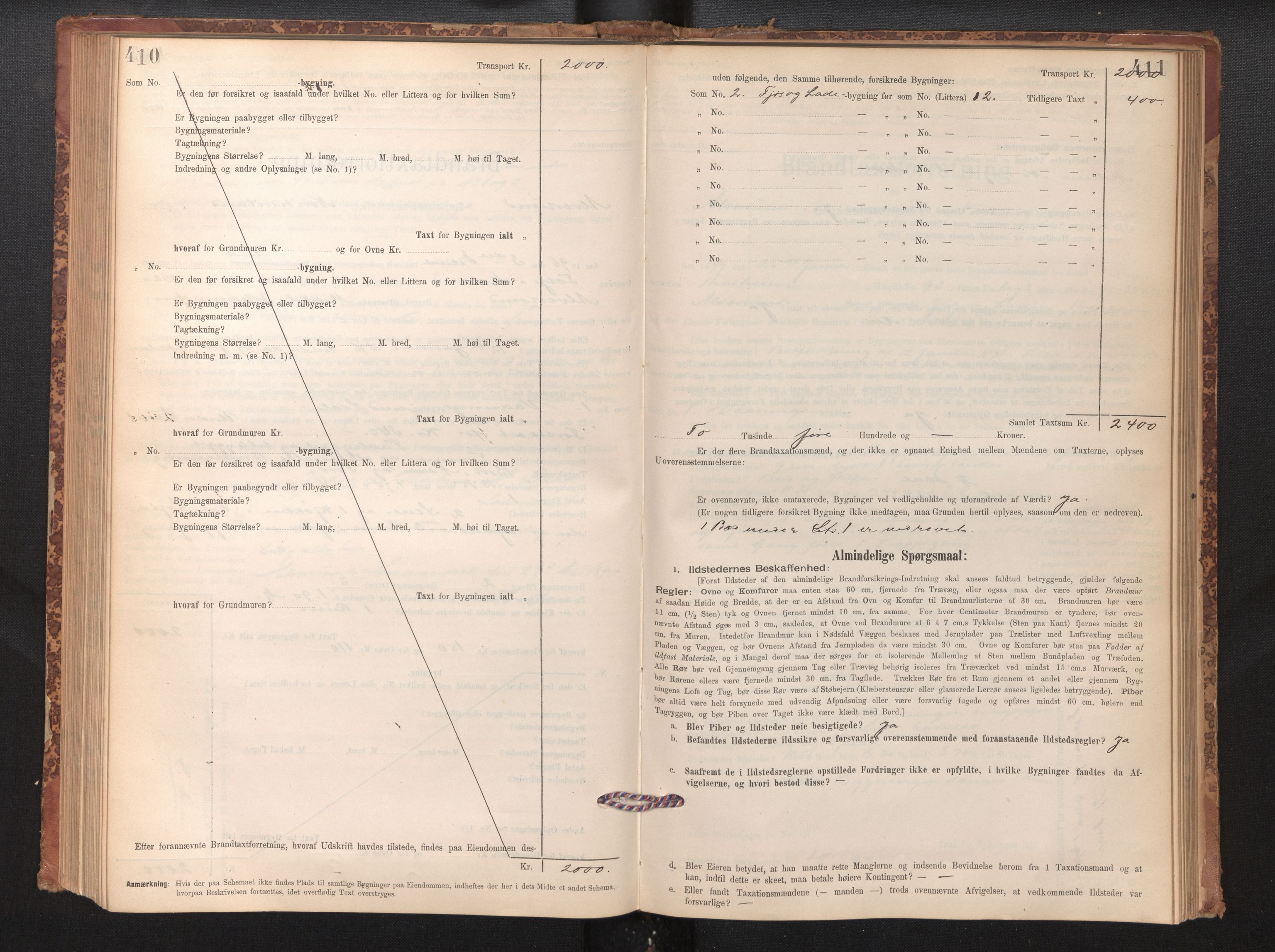 Lensmannen i Alversund, AV/SAB-A-30701/0012/L0004: Branntakstprotokoll, skjematakst, 1894-1953, p. 410-411