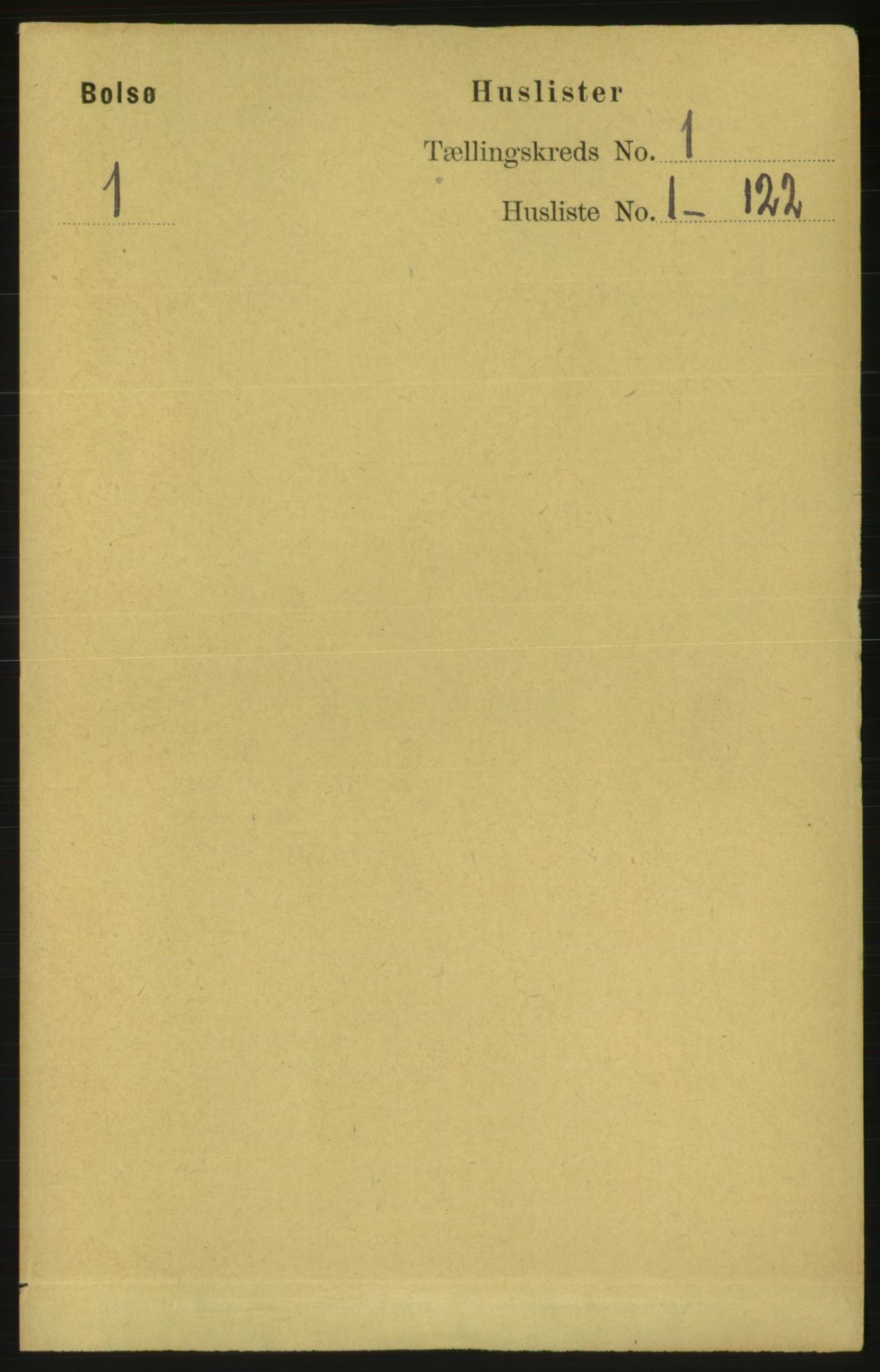 RA, 1891 census for 1544 Bolsøy, 1891, p. 31