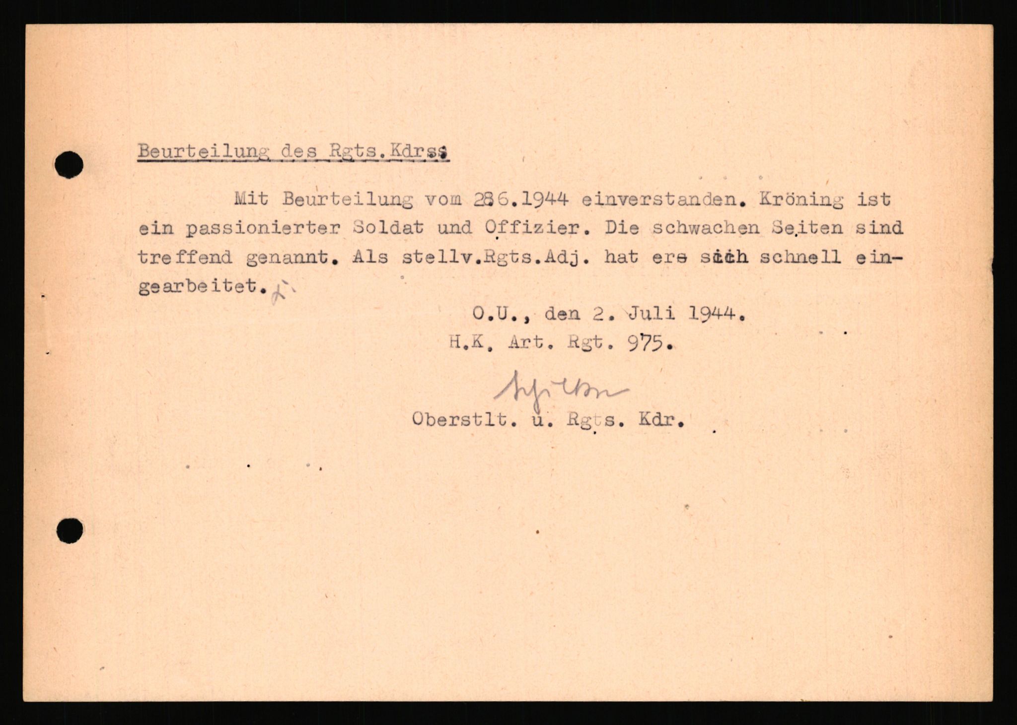 Forsvarets Overkommando. 2 kontor. Arkiv 11.4. Spredte tyske arkivsaker, AV/RA-RAFA-7031/D/Dar/Dara/L0018: Personalbøker, 1940-1945, p. 913