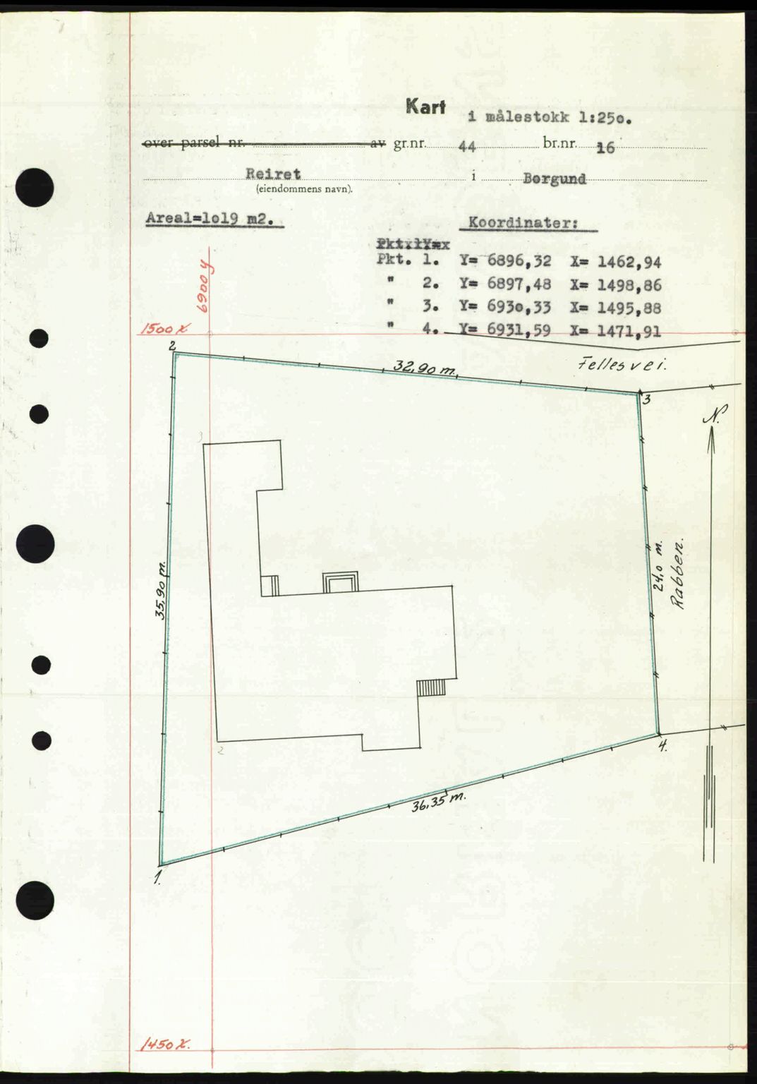 Nordre Sunnmøre sorenskriveri, AV/SAT-A-0006/1/2/2C/2Ca: Mortgage book no. A32, 1949-1949, Diary no: : 1920/1949