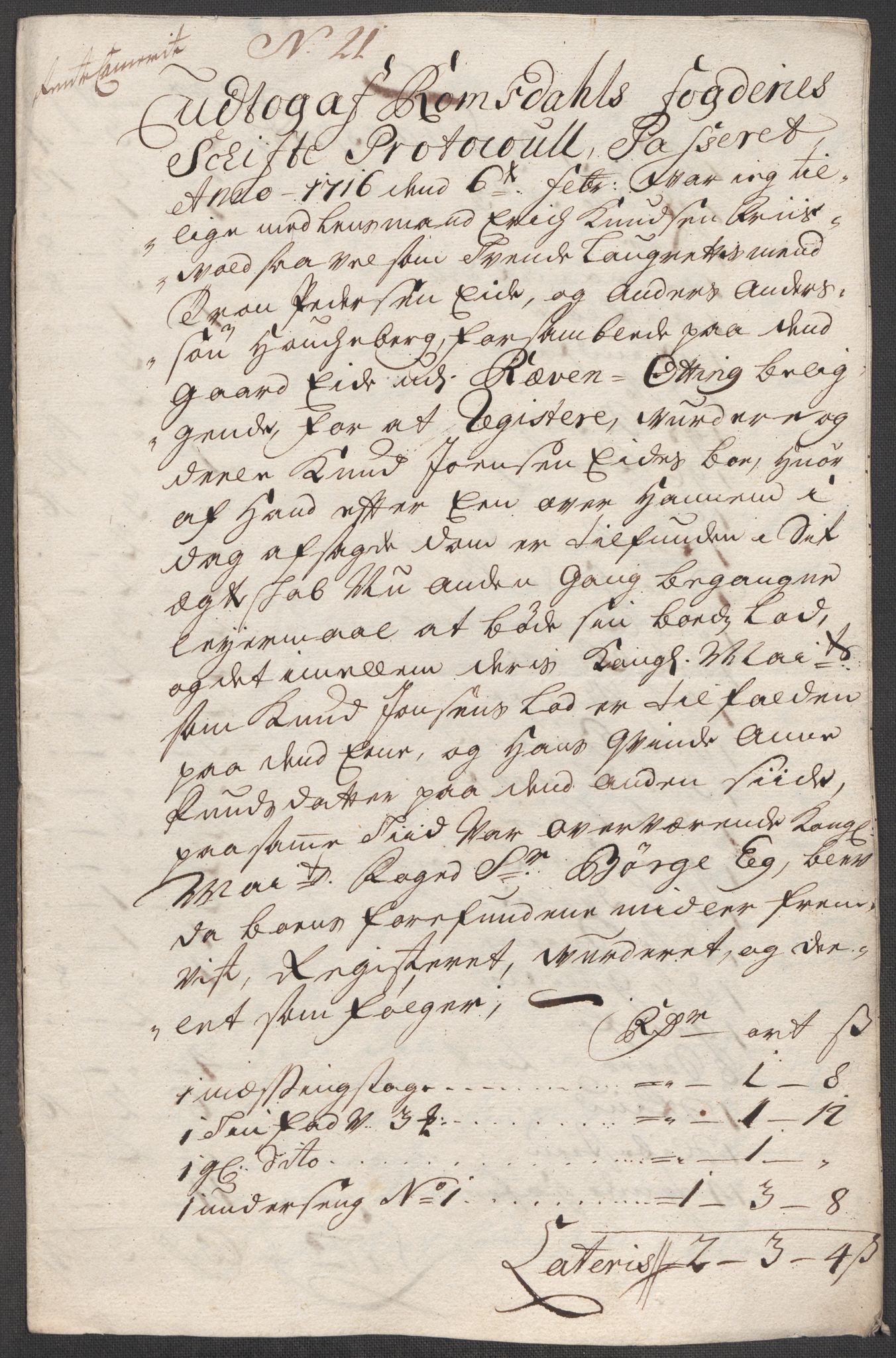 Rentekammeret inntil 1814, Reviderte regnskaper, Fogderegnskap, AV/RA-EA-4092/R55/L3664: Fogderegnskap Romsdal, 1717, p. 187