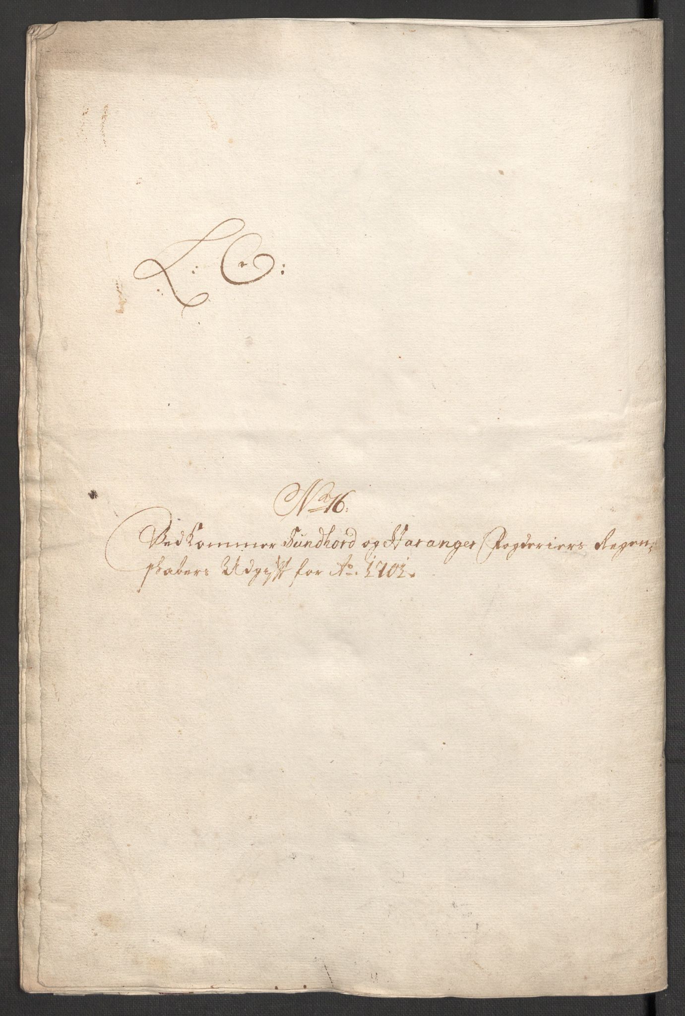 Rentekammeret inntil 1814, Reviderte regnskaper, Fogderegnskap, AV/RA-EA-4092/R48/L2979: Fogderegnskap Sunnhordland og Hardanger, 1700-1701, p. 511