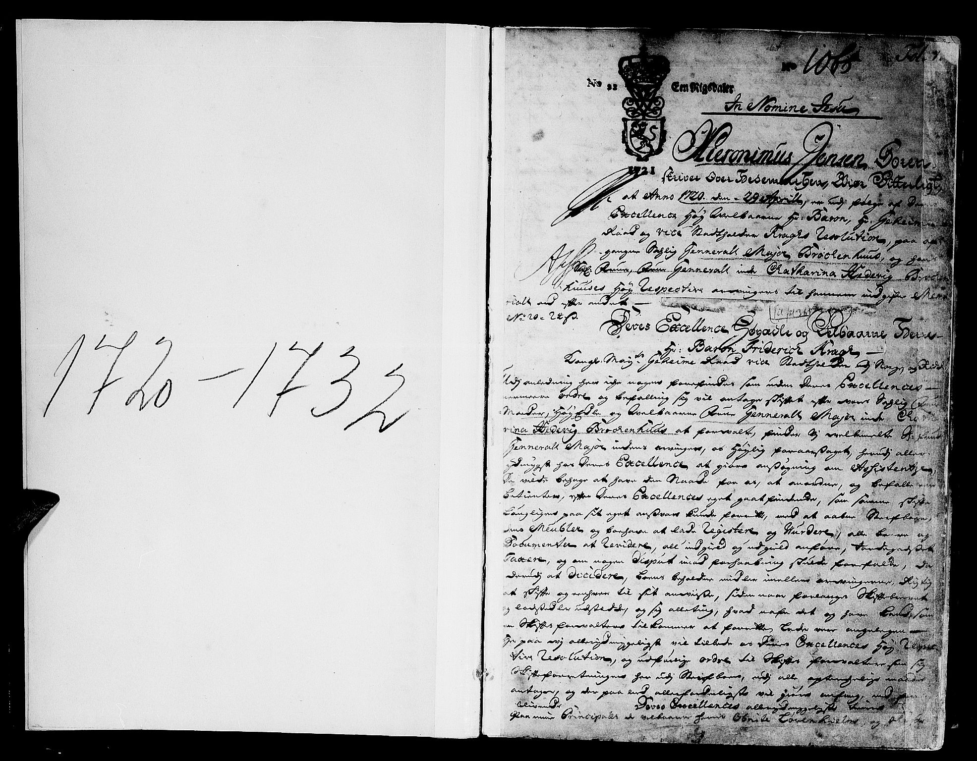 Hedemarken sorenskriveri, SAH/TING-034/J/Ja/L0006: Skifteprotokoll, 1720-1732, p. 0b-1a