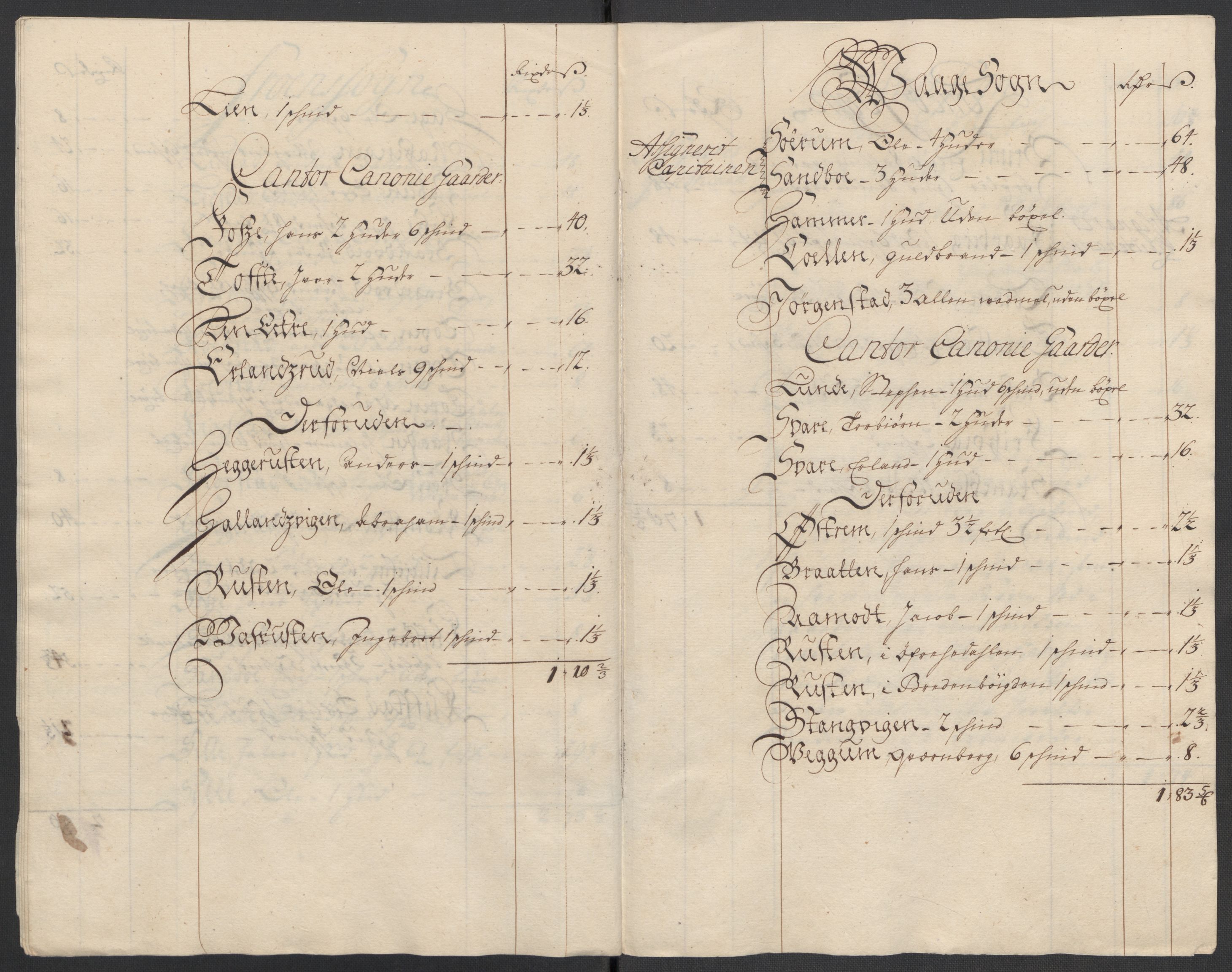 Rentekammeret inntil 1814, Reviderte regnskaper, Fogderegnskap, AV/RA-EA-4092/R17/L1182: Fogderegnskap Gudbrandsdal, 1713, p. 394