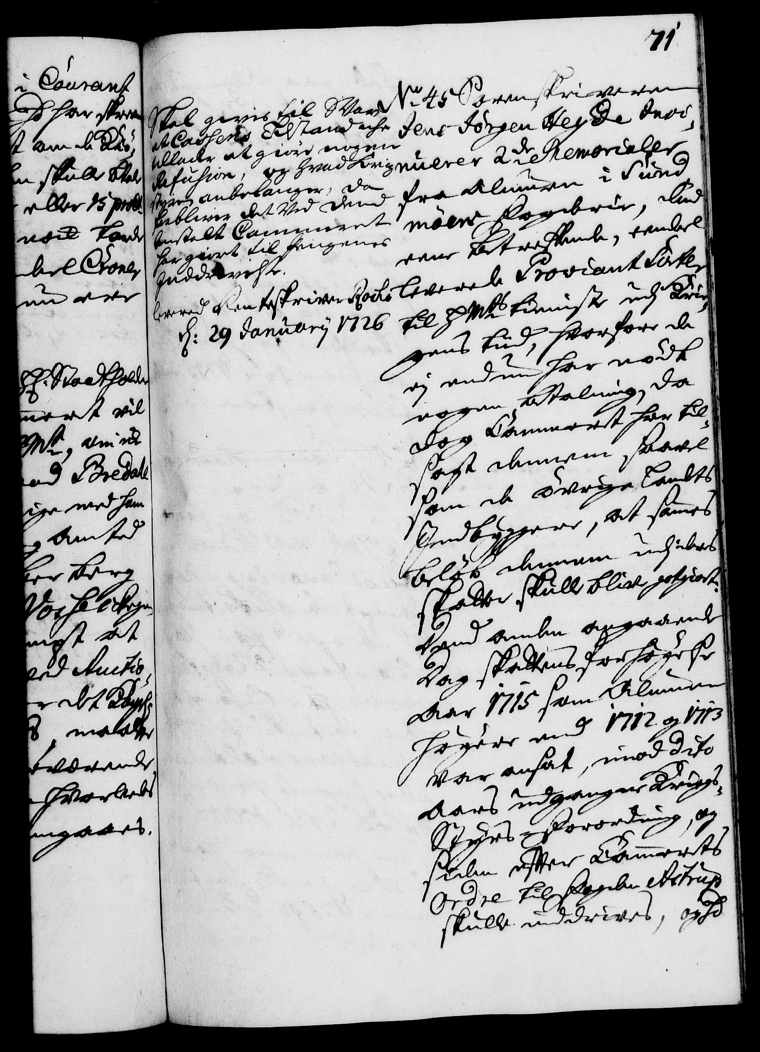 Rentekammeret, Kammerkanselliet, RA/EA-3111/G/Gh/Gha/L0008: Norsk ekstraktmemorialprotokoll (merket RK 53.53), 1725-1726, p. 71