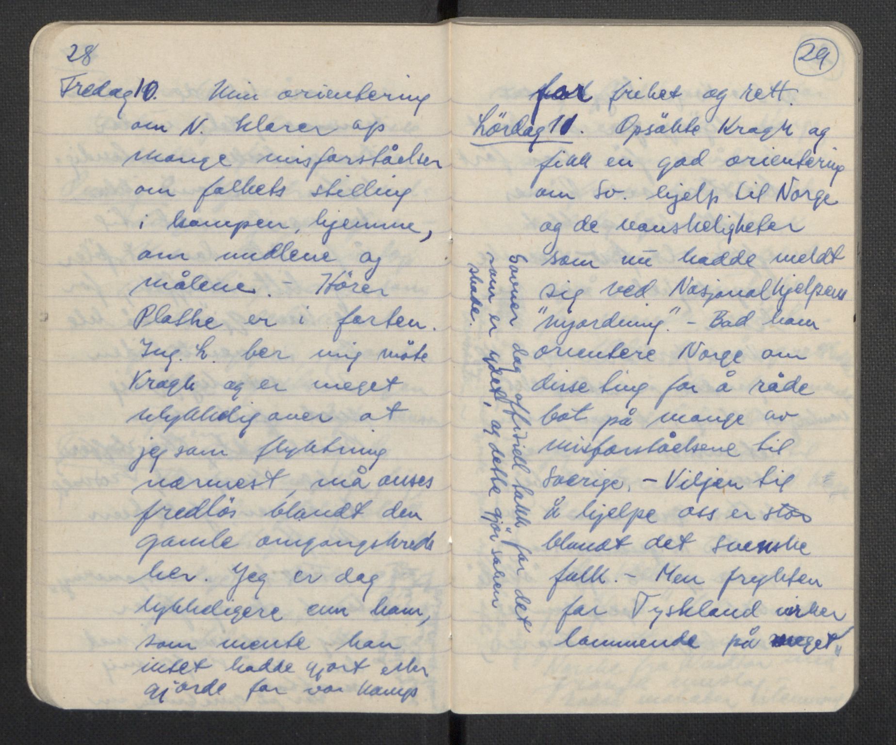 Tronstad, Leif, AV/RA-PA-0354/F/L0001: Dagbøker, 1941-1945, p. 18