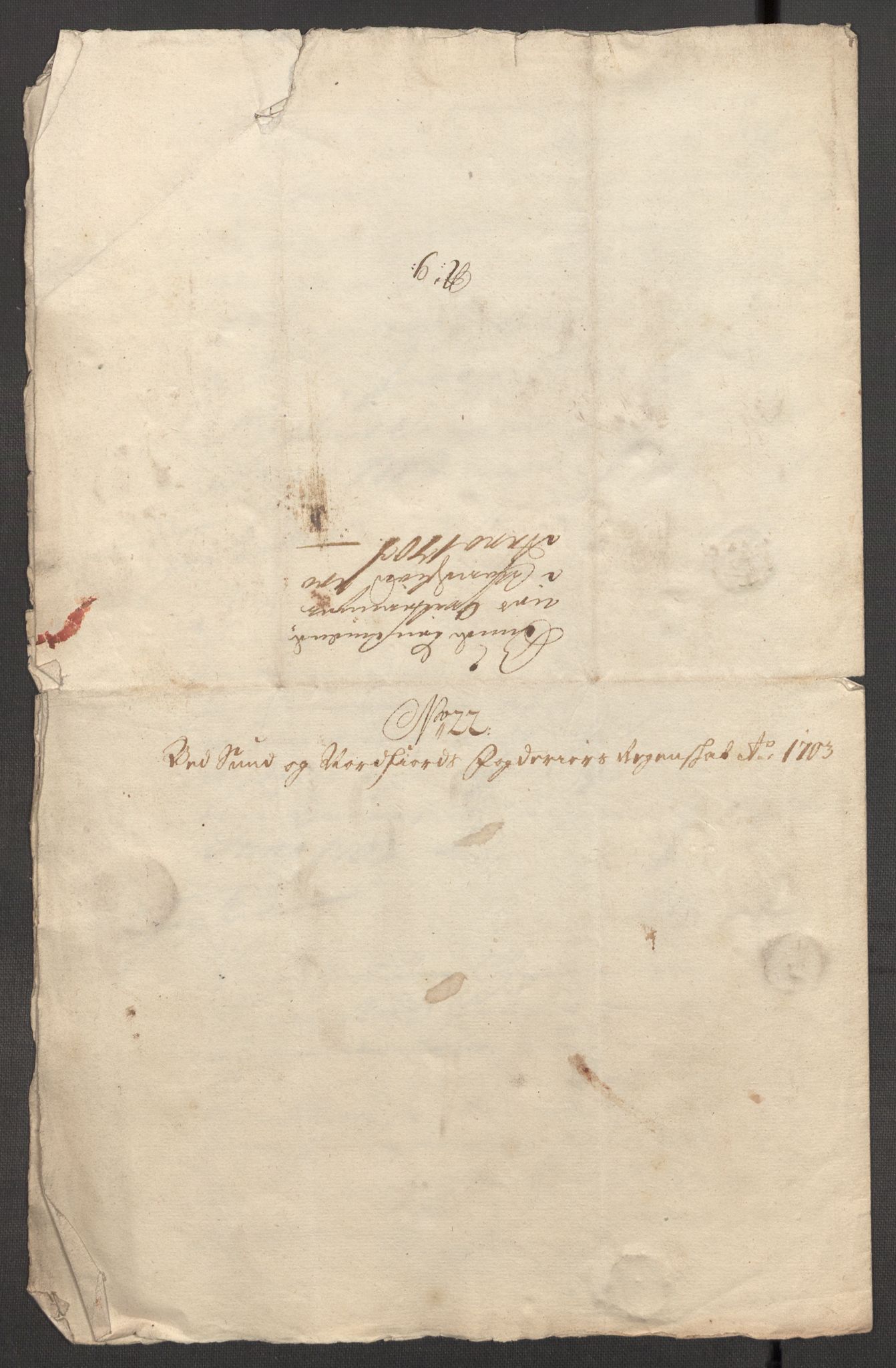 Rentekammeret inntil 1814, Reviderte regnskaper, Fogderegnskap, AV/RA-EA-4092/R53/L3427: Fogderegnskap Sunn- og Nordfjord, 1703, p. 291