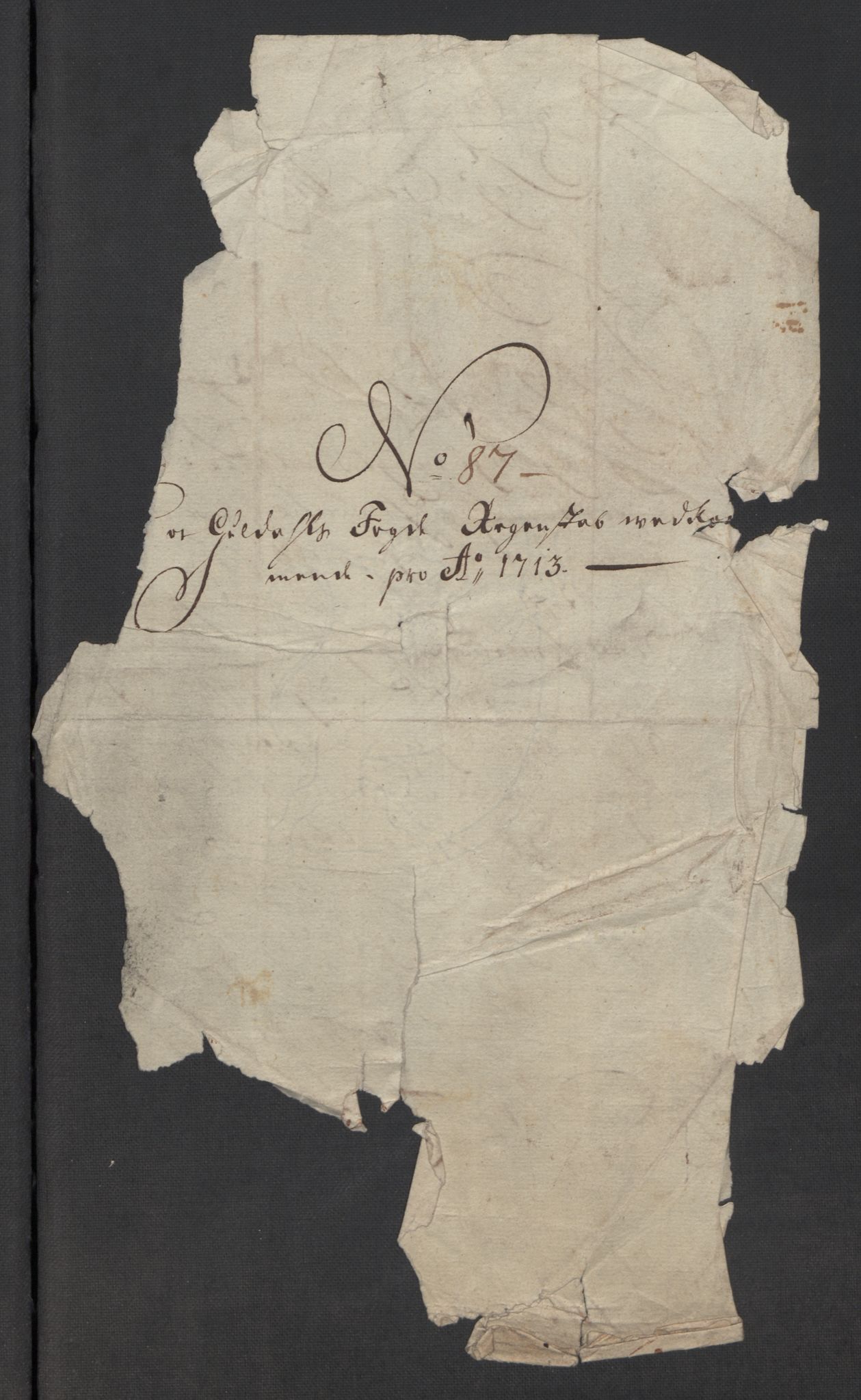 Rentekammeret inntil 1814, Reviderte regnskaper, Fogderegnskap, AV/RA-EA-4092/R60/L3964: Fogderegnskap Orkdal og Gauldal, 1713, p. 585