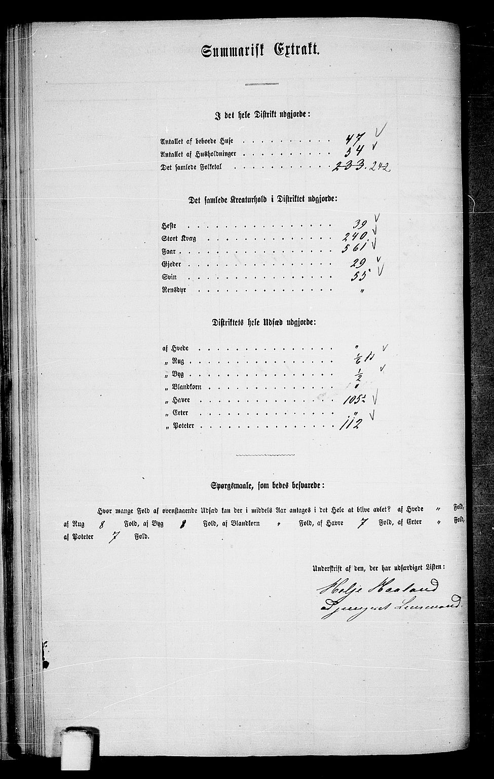 RA, 1865 census for Etne, 1865, p. 37