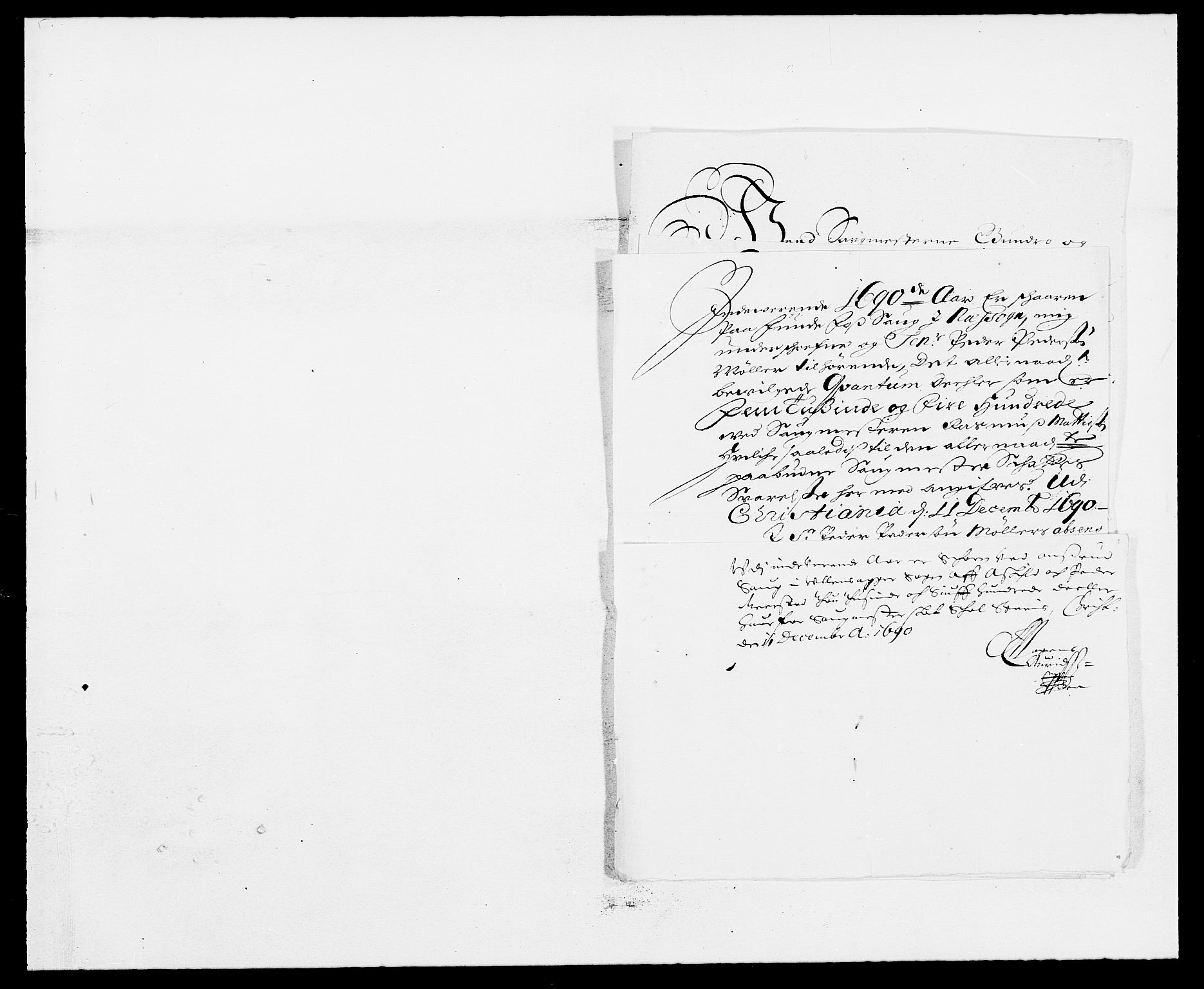 Rentekammeret inntil 1814, Reviderte regnskaper, Fogderegnskap, RA/EA-4092/R12/L0702: Fogderegnskap Øvre Romerike, 1690, p. 184