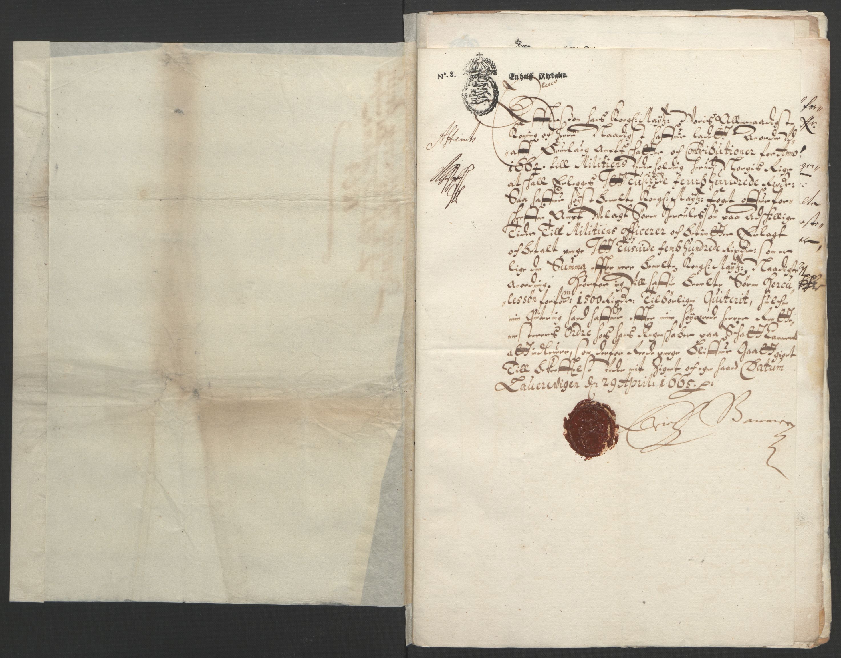 Rentekammeret inntil 1814, Reviderte regnskaper, Fogderegnskap, AV/RA-EA-4092/R33/L1963: Fogderegnskap Larvik grevskap, 1662-1664, p. 199