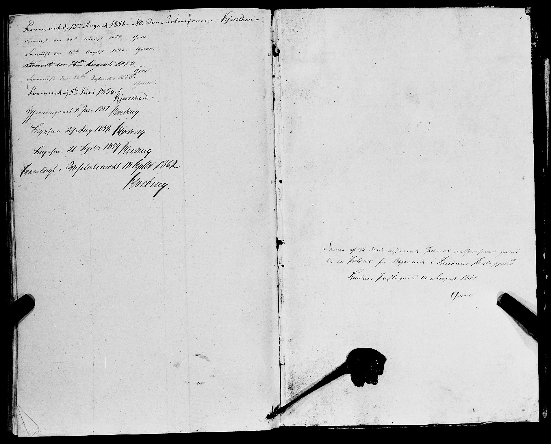 Lindås Sokneprestembete, SAB/A-76701/H/Haa: Parish register (official) no. A 15, 1848-1862