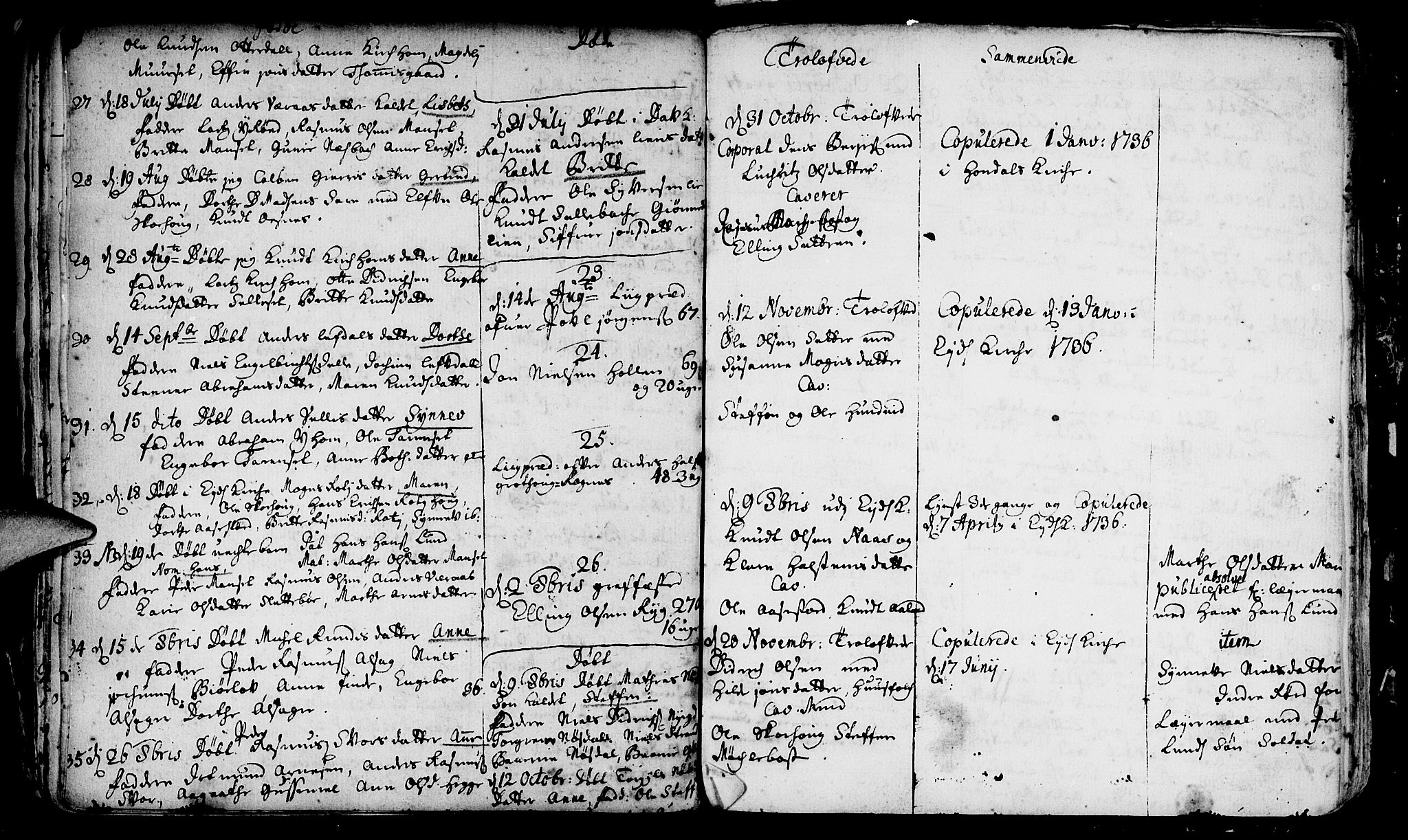 Eid sokneprestembete, AV/SAB-A-82301/H/Haa/Haaa/L0001: Parish register (official) no. A 1, 1722-1740, p. 82