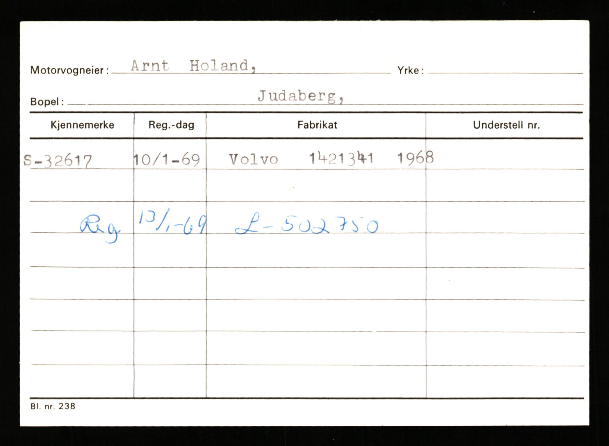 Stavanger trafikkstasjon, AV/SAST-A-101942/0/G/L0005: Registreringsnummer: 23000 - 34245, 1930-1971, p. 2980