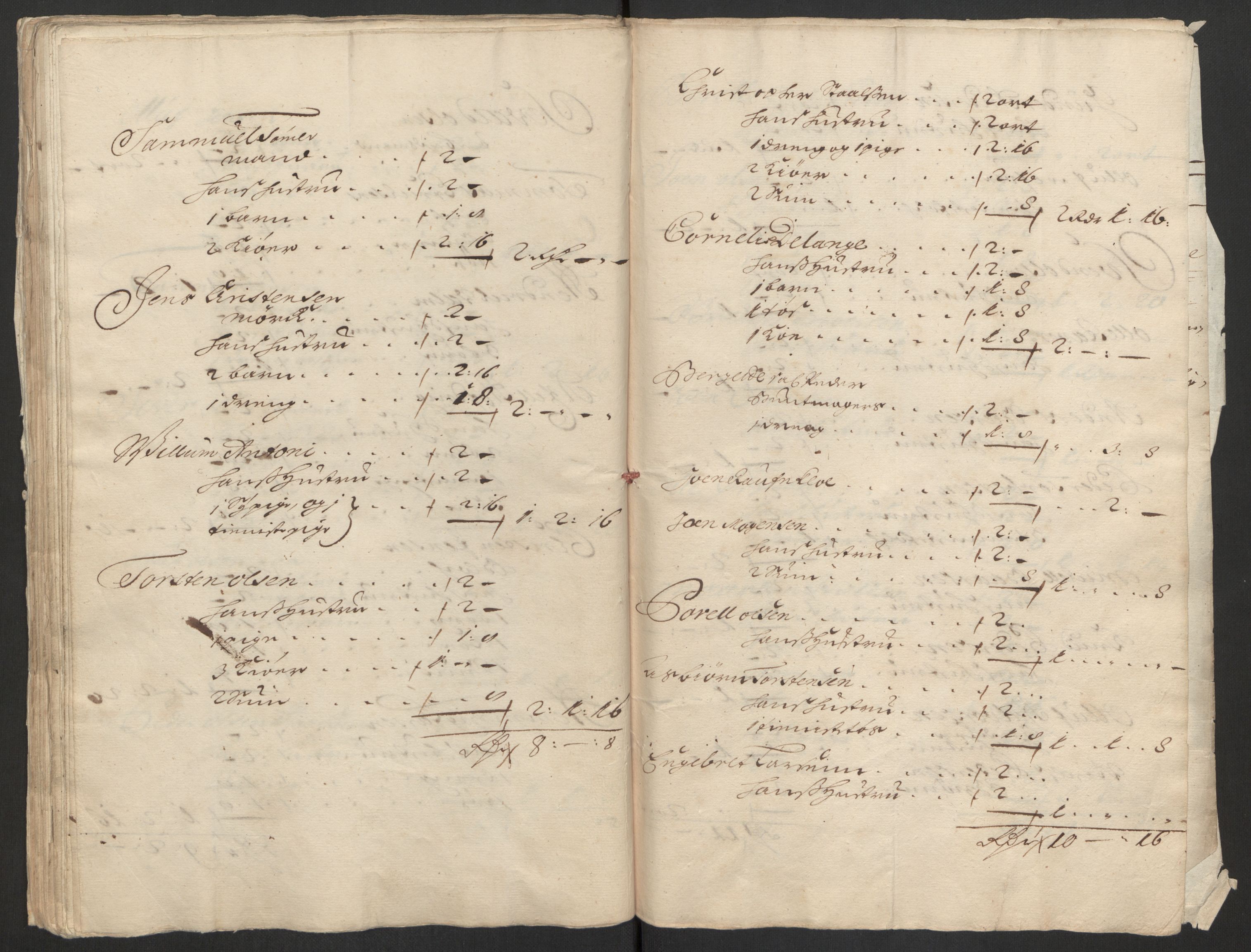 Rentekammeret inntil 1814, Reviderte regnskaper, Byregnskaper, AV/RA-EA-4066/R/Rs/L0505: [S2] Kontribusjonsregnskap, 1686-1691, p. 71