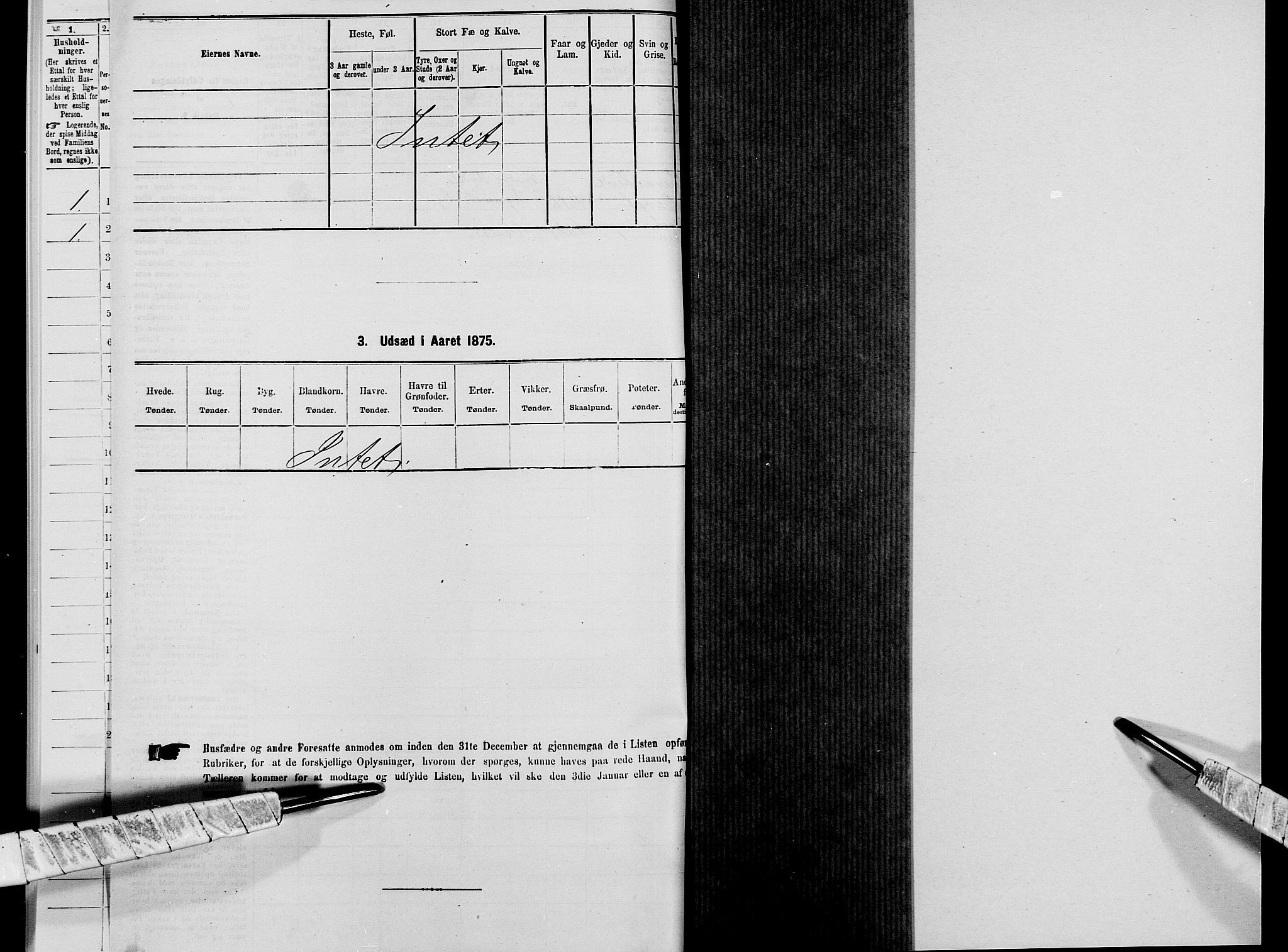 SAK, 1875 census for 1041L Vanse/Vanse og Farsund, 1875, p. 2148