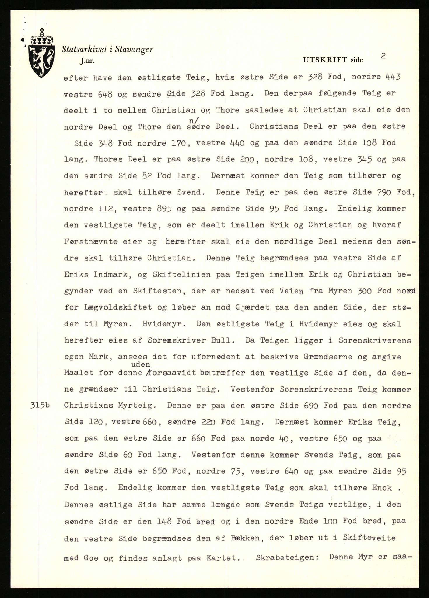 Statsarkivet i Stavanger, AV/SAST-A-101971/03/Y/Yj/L0042: Avskrifter sortert etter gårdsnavn: Høle - Håland vestre, 1750-1930, p. 496