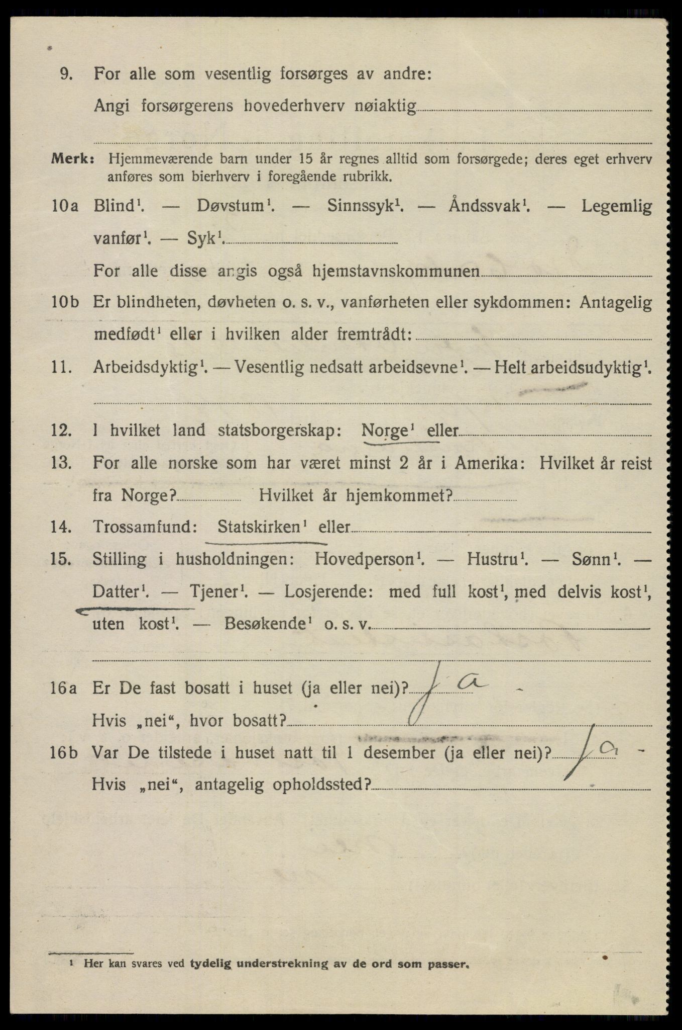 SAO, 1920 census for Drøbak, 1920, p. 2102