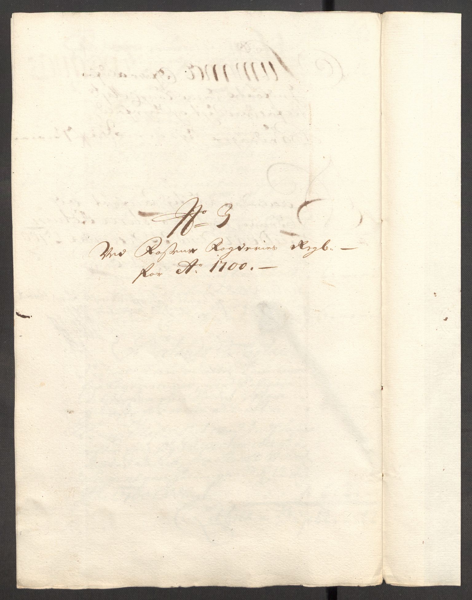 Rentekammeret inntil 1814, Reviderte regnskaper, Fogderegnskap, RA/EA-4092/R57/L3854: Fogderegnskap Fosen, 1700-1701, p. 43