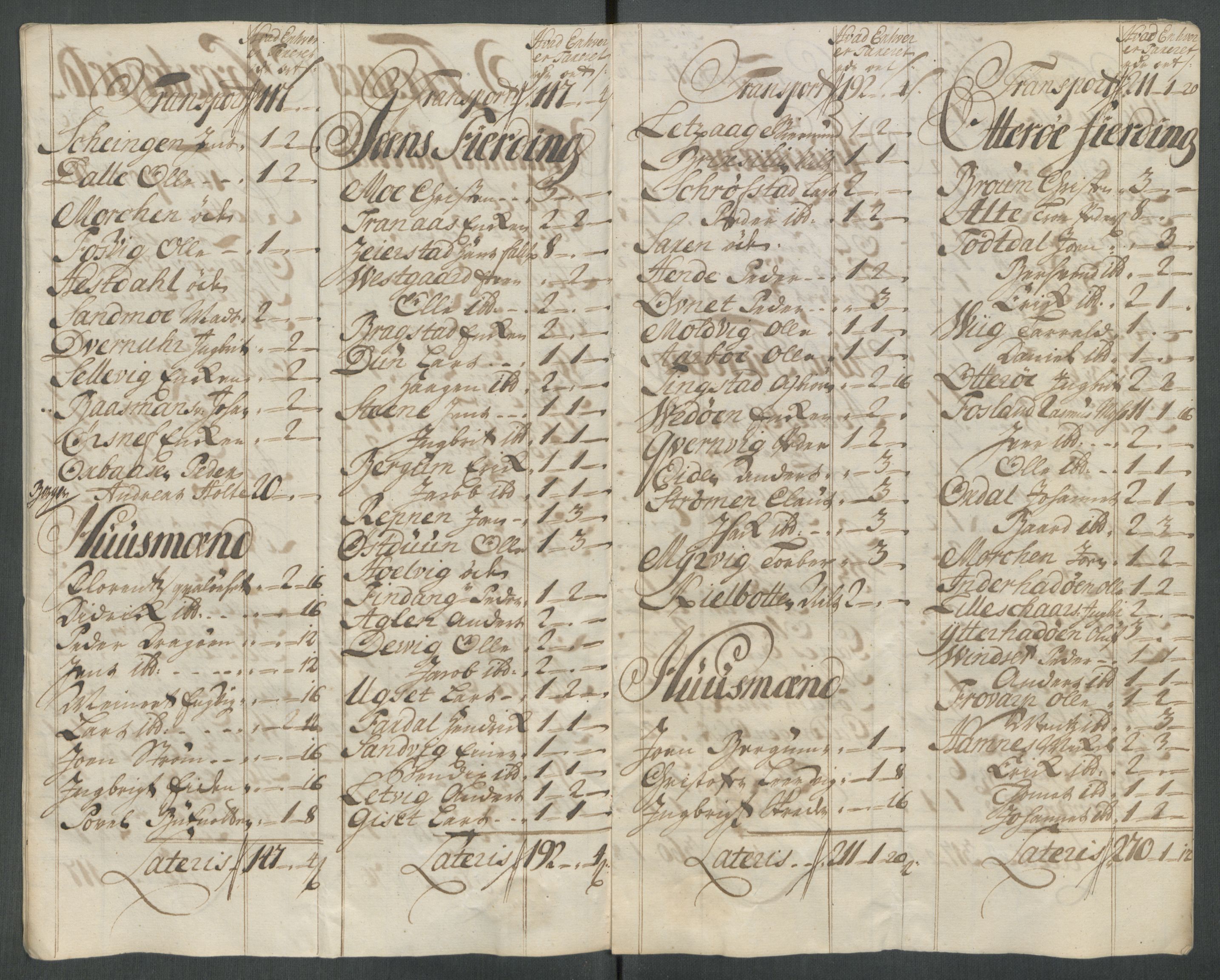 Rentekammeret inntil 1814, Reviderte regnskaper, Fogderegnskap, RA/EA-4092/R64/L4438: Fogderegnskap Namdal, 1717, p. 131