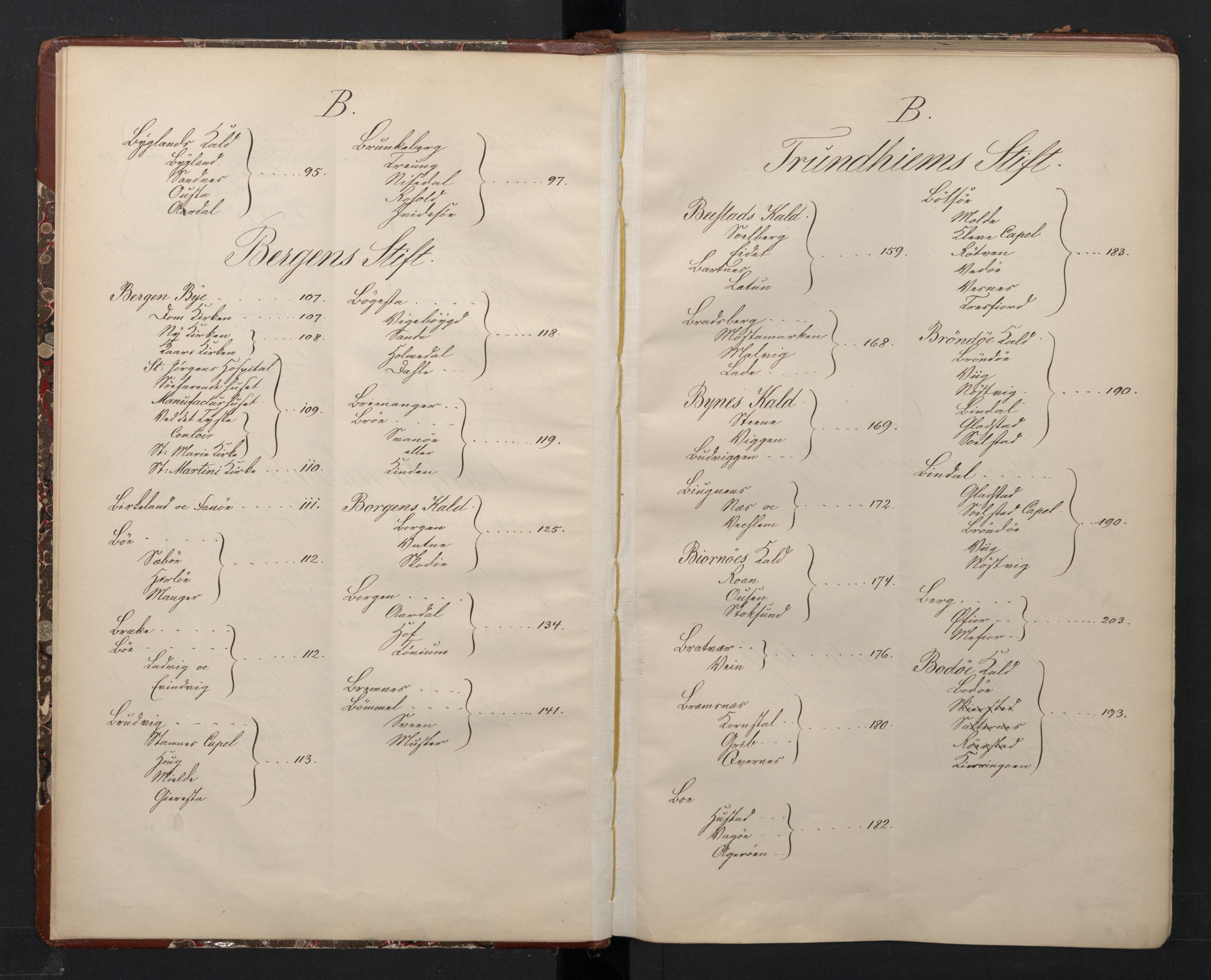 Avskriftsamlingen, AV/RA-EA-4022/F/Fa/L0102: Fortegnelse over prestekallene og over bestallinger for prester i Norge fra slutten av 17. århundre inntil året 1800, 1670-1804, p. 7