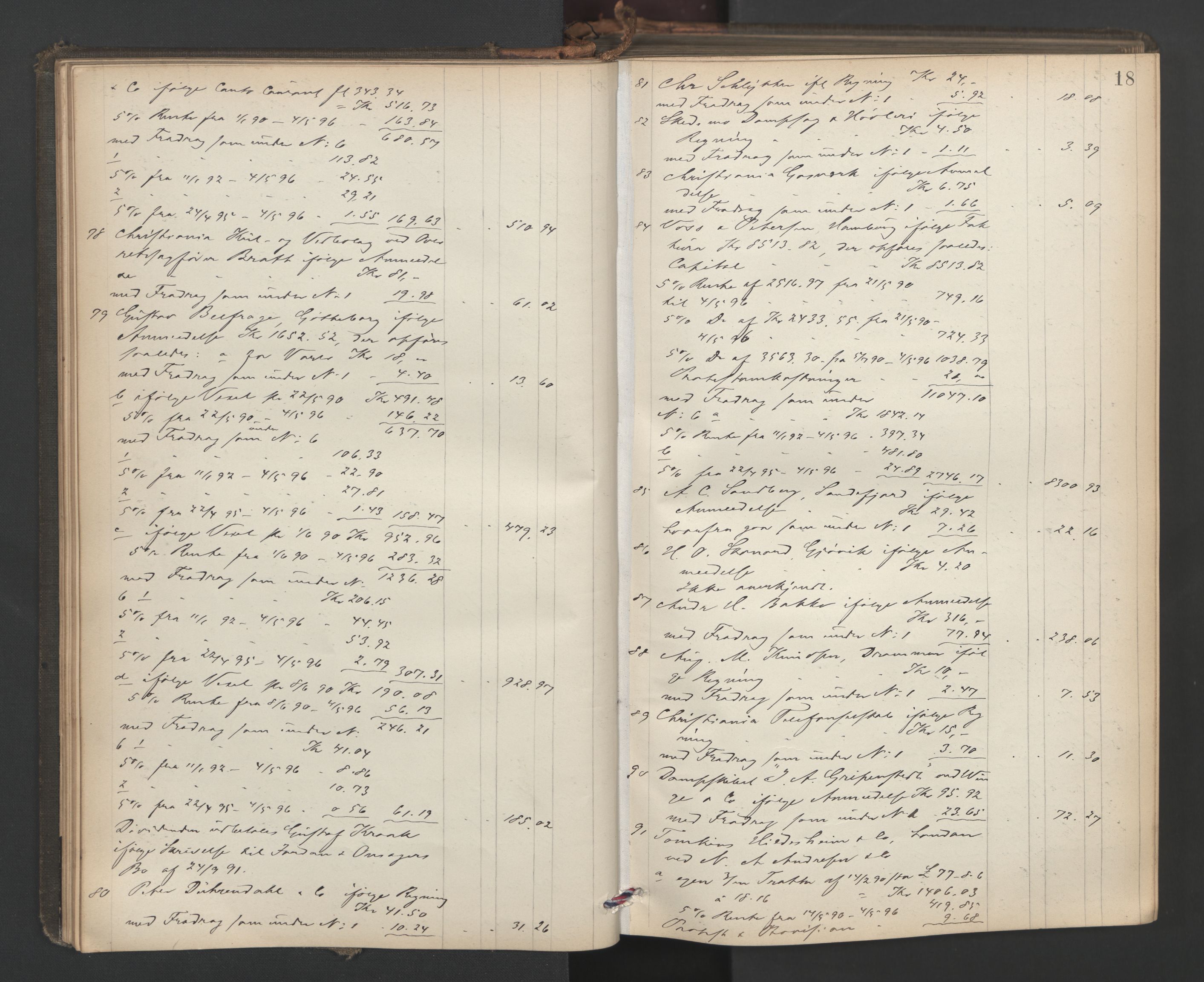 Oslo skifterett, AV/SAO-A-10383/H/Hd/Hda/L0017: Skifteutlodningsprotokoll, 1896-1897, p. 17b-18a
