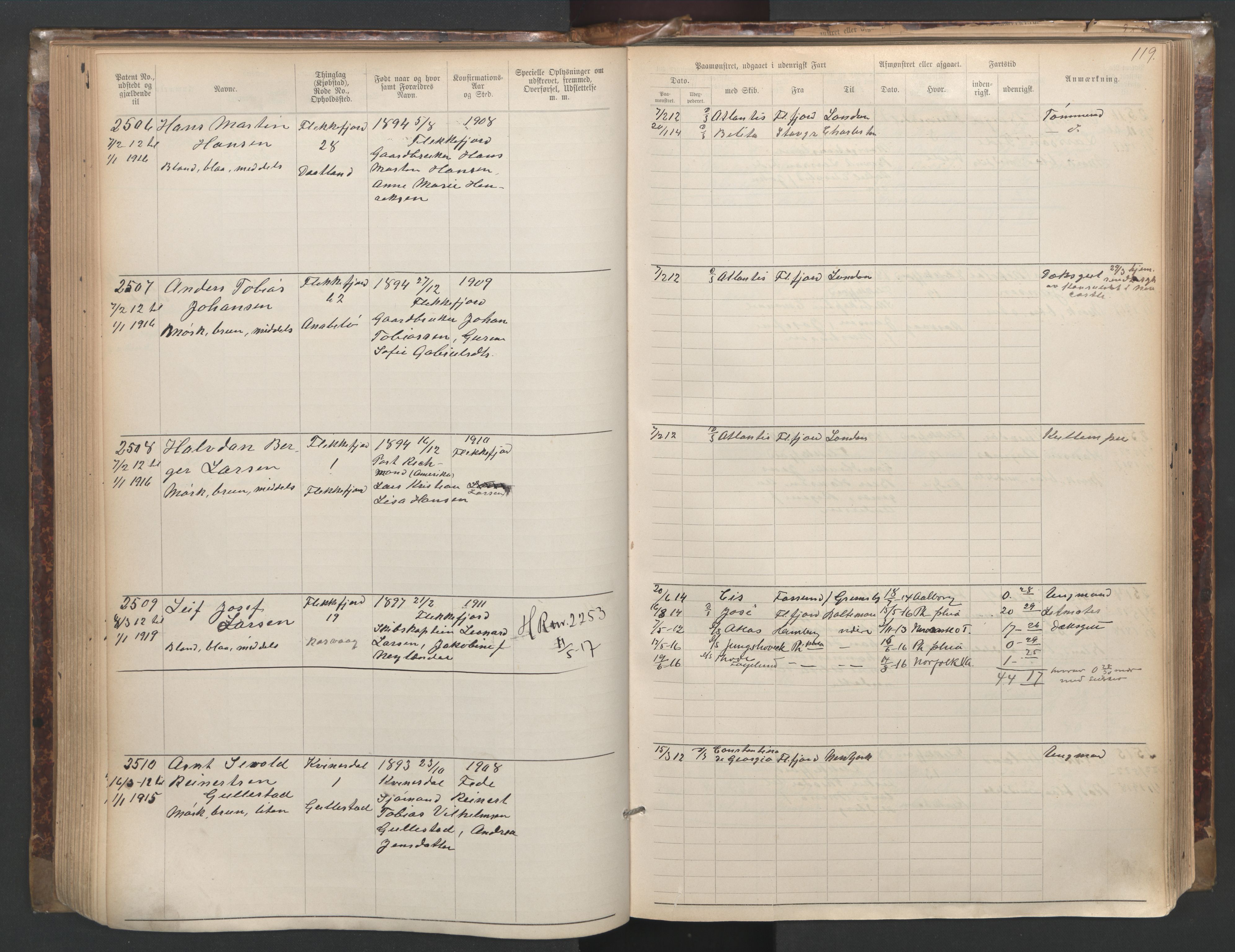 Flekkefjord mønstringskrets, SAK/2031-0018/F/Fa/L0003: Annotasjonsrulle nr 1921-2963 med register, N-3, 1892-1948, p. 150