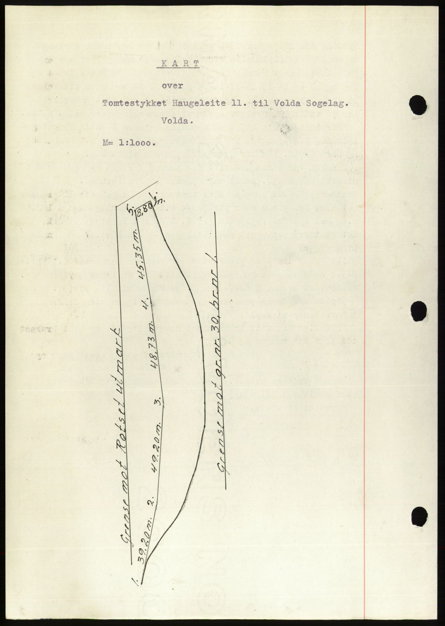 Søre Sunnmøre sorenskriveri, AV/SAT-A-4122/1/2/2C/L0078: Mortgage book no. 4A, 1946-1946, Diary no: : 646/1946