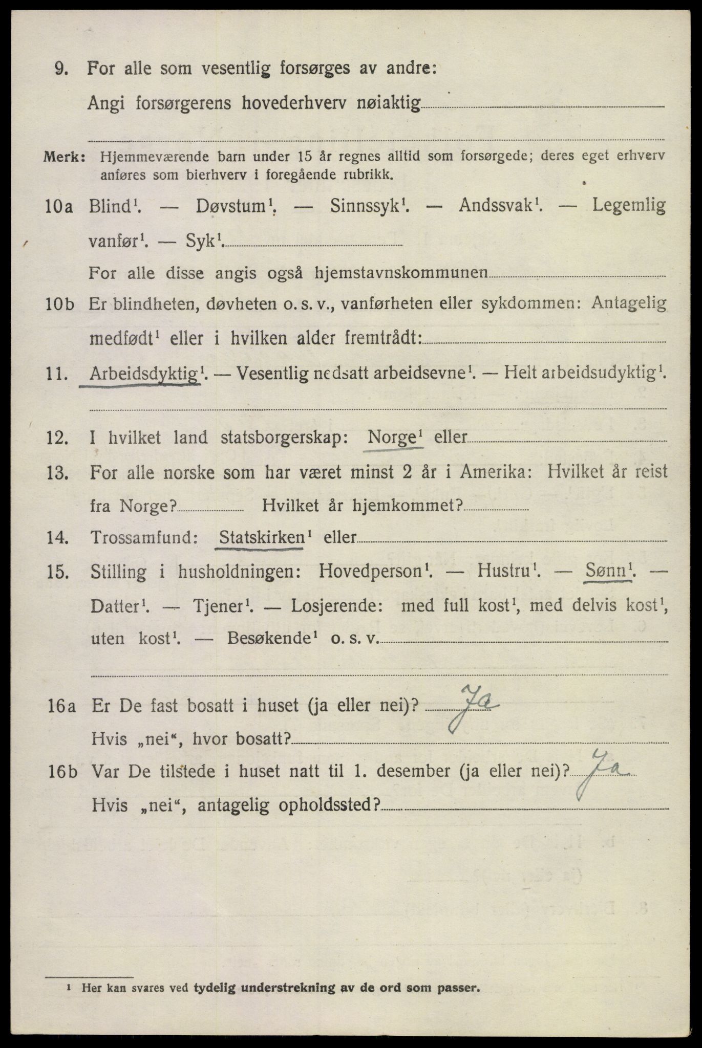 SAKO, 1920 census for Ramnes, 1920, p. 3247