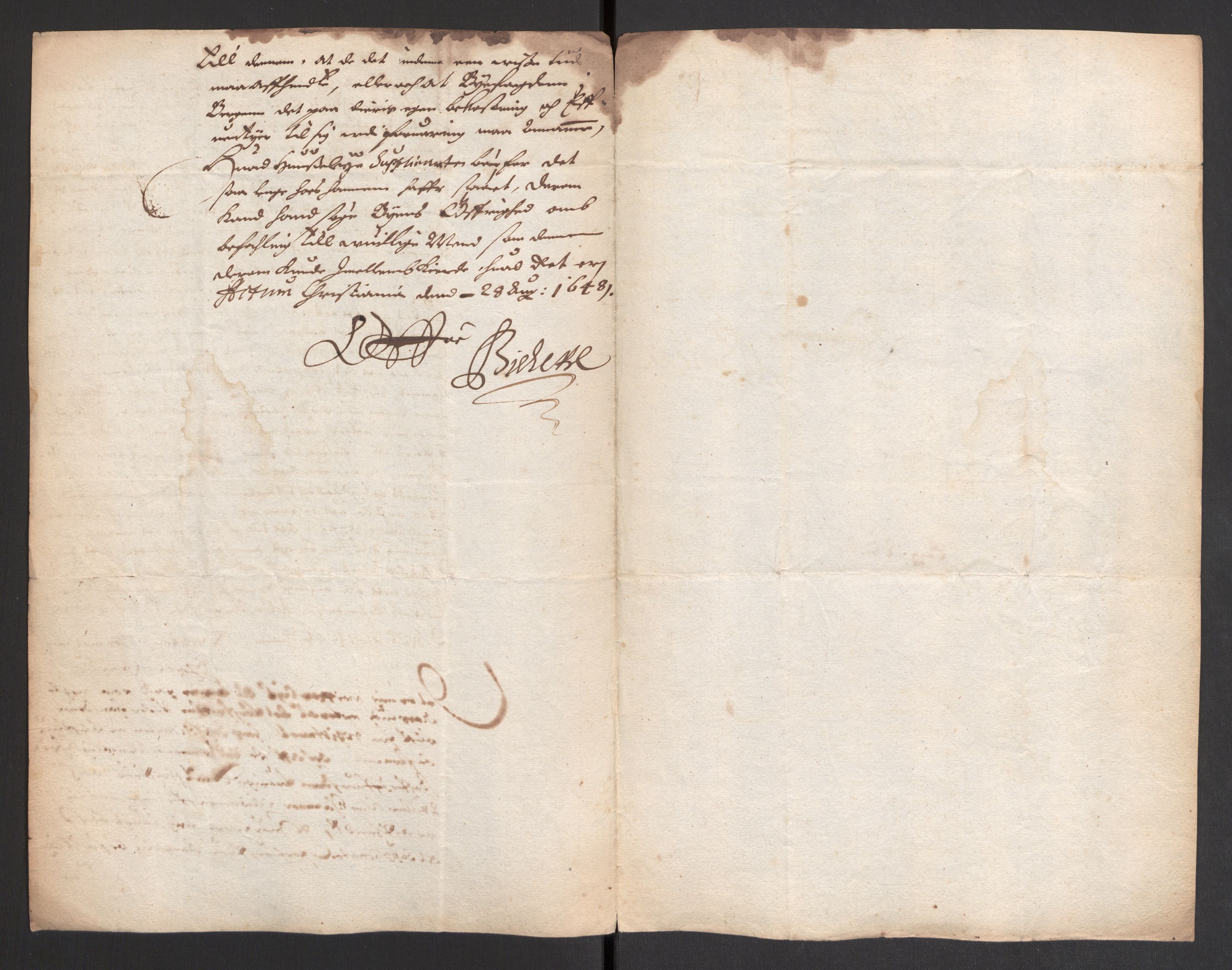 Danske Kanselli 1572-1799, AV/RA-EA-3023/F/Fc/Fcc/Fcca/L0012: Norske innlegg 1572-1799, 1648-1649, p. 312