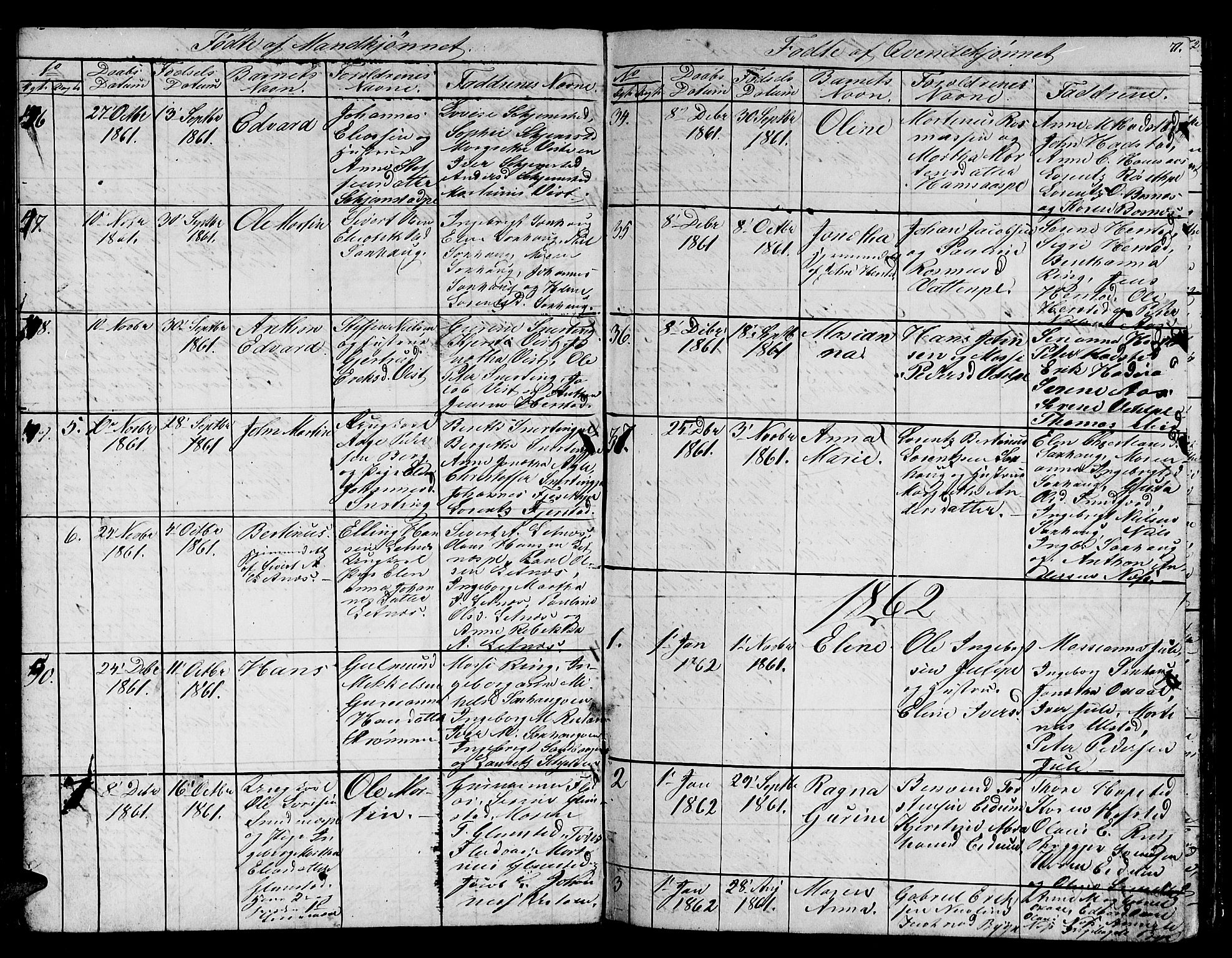 Ministerialprotokoller, klokkerbøker og fødselsregistre - Nord-Trøndelag, SAT/A-1458/730/L0299: Parish register (copy) no. 730C02, 1849-1871, p. 71