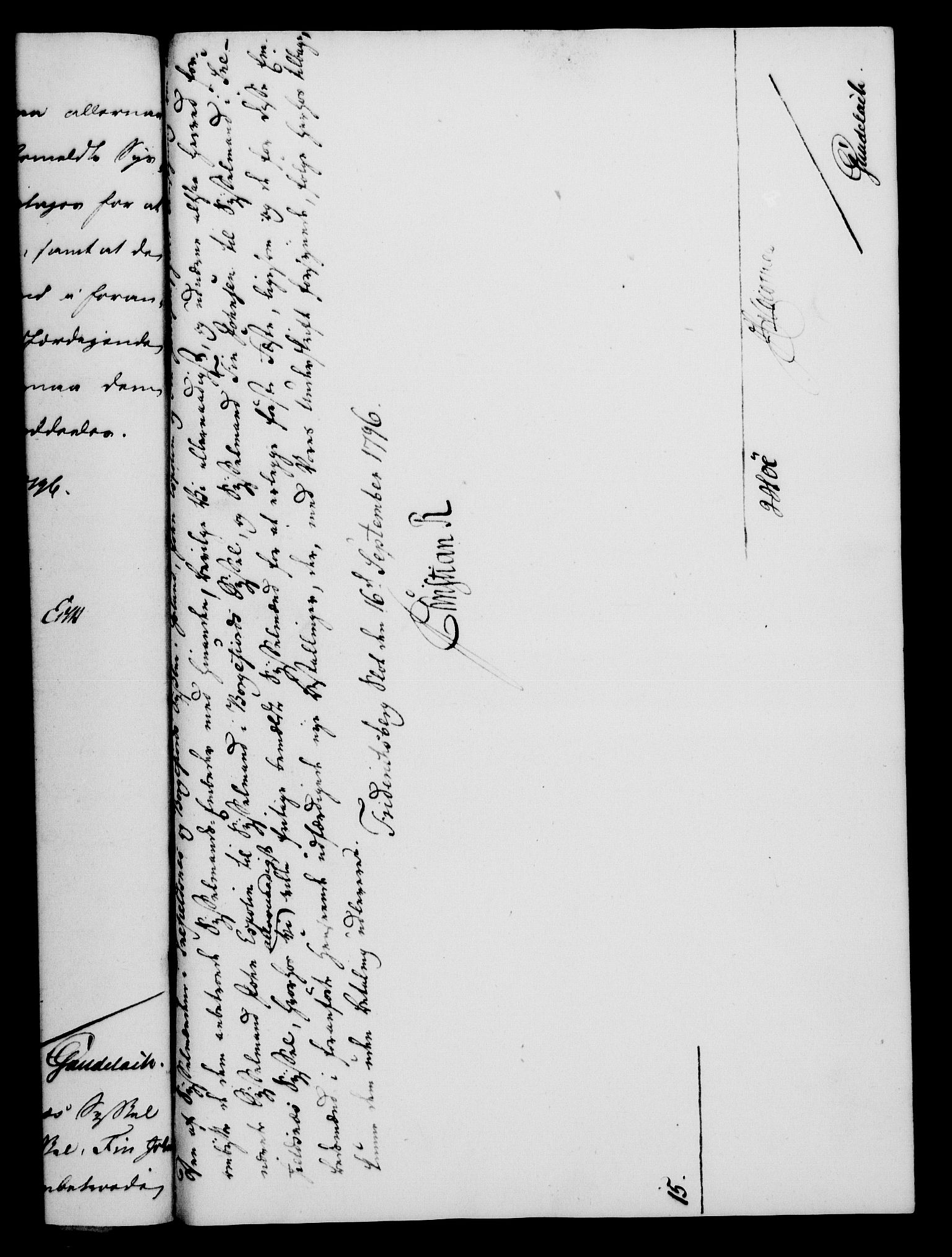 Rentekammeret, Kammerkanselliet, RA/EA-3111/G/Gf/Gfa/L0078: Norsk relasjons- og resolusjonsprotokoll (merket RK 52.78), 1796, p. 369