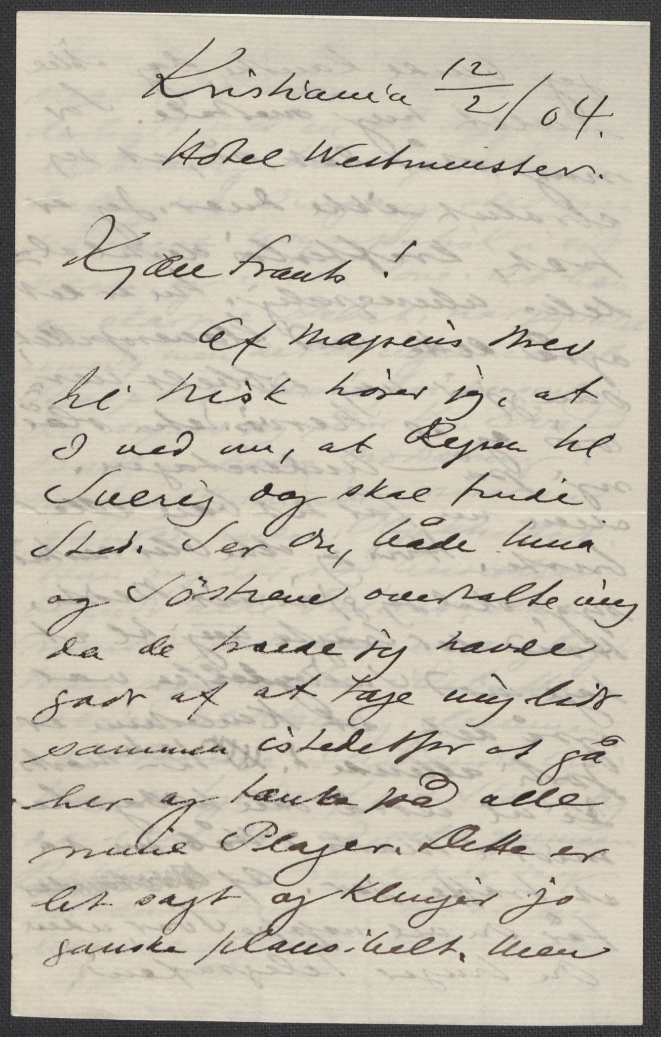 Beyer, Frants, AV/RA-PA-0132/F/L0001: Brev fra Edvard Grieg til Frantz Beyer og "En del optegnelser som kan tjene til kommentar til brevene" av Marie Beyer, 1872-1907, p. 753