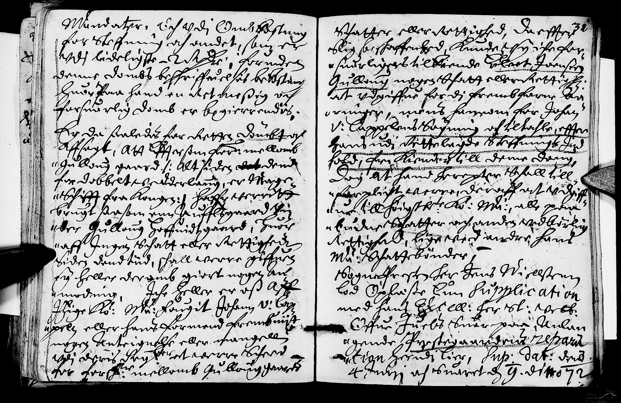 Lier, Røyken og Hurum sorenskriveri, AV/SAKO-A-89/F/Fa/L0013: Tingbok, 1672, p. 31