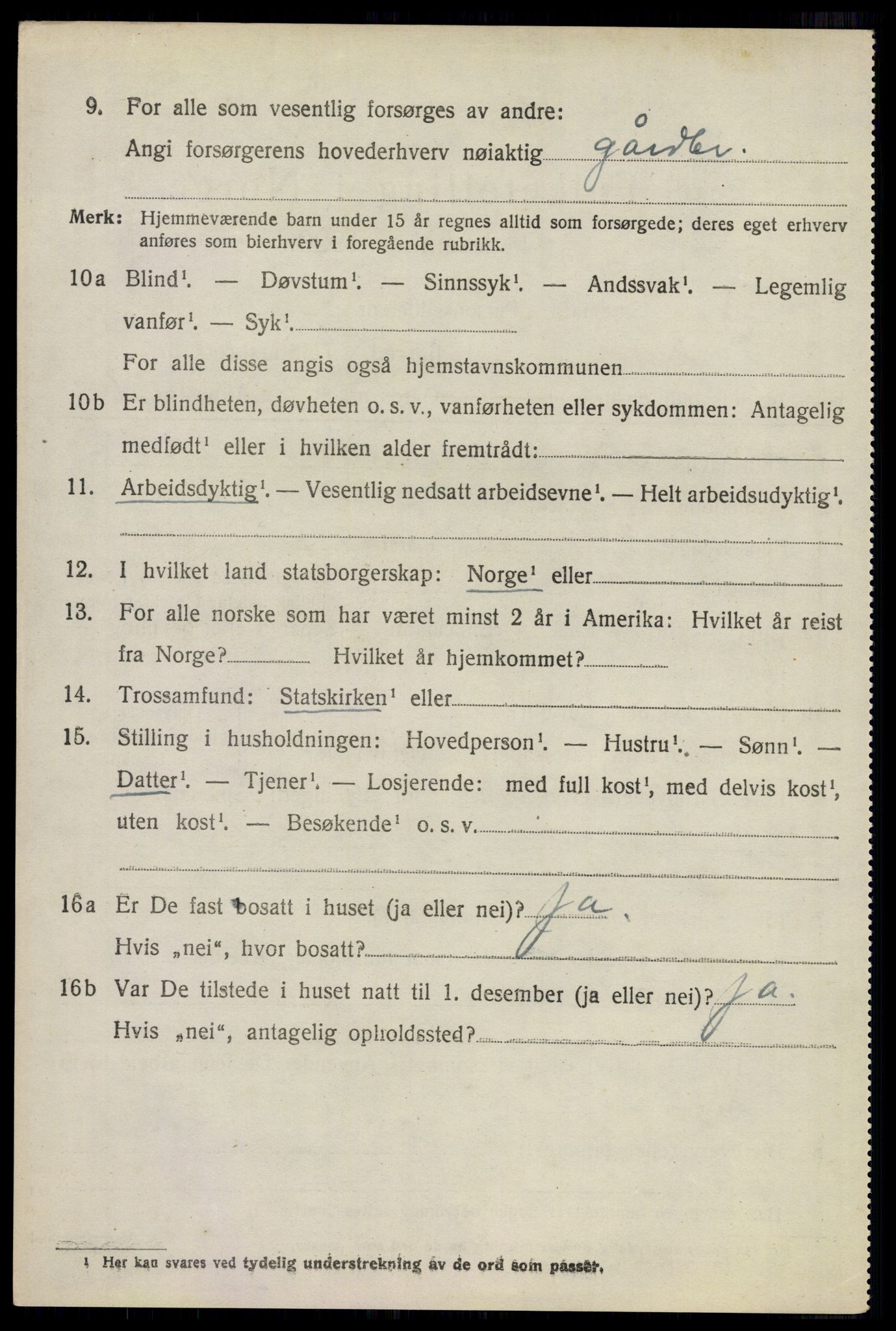 SAO, 1920 census for Sørum, 1920, p. 5454