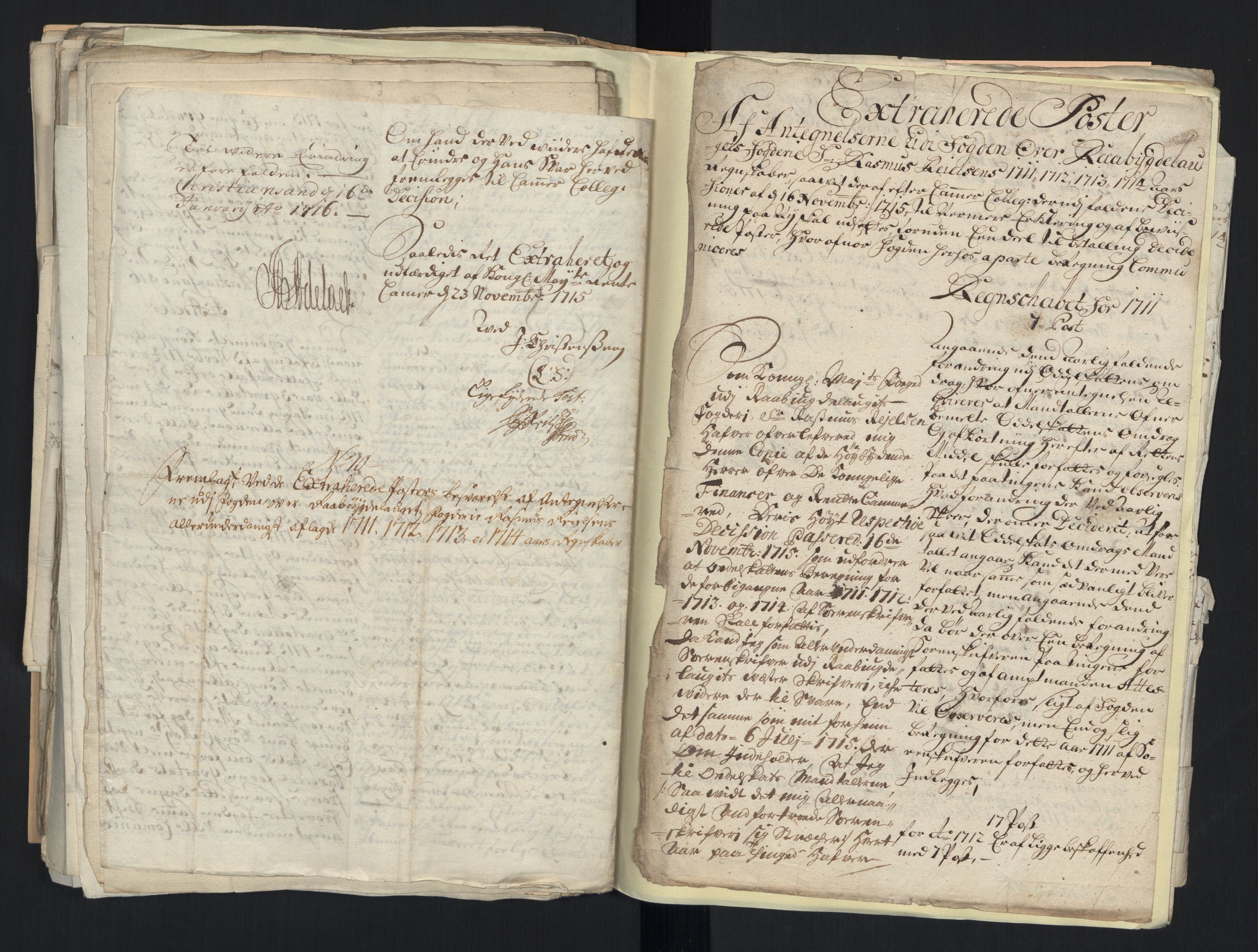 Rentekammeret inntil 1814, Reviderte regnskaper, Fogderegnskap, AV/RA-EA-4092/R40/L2451: Fogderegnskap Råbyggelag, 1714-1715, p. 226