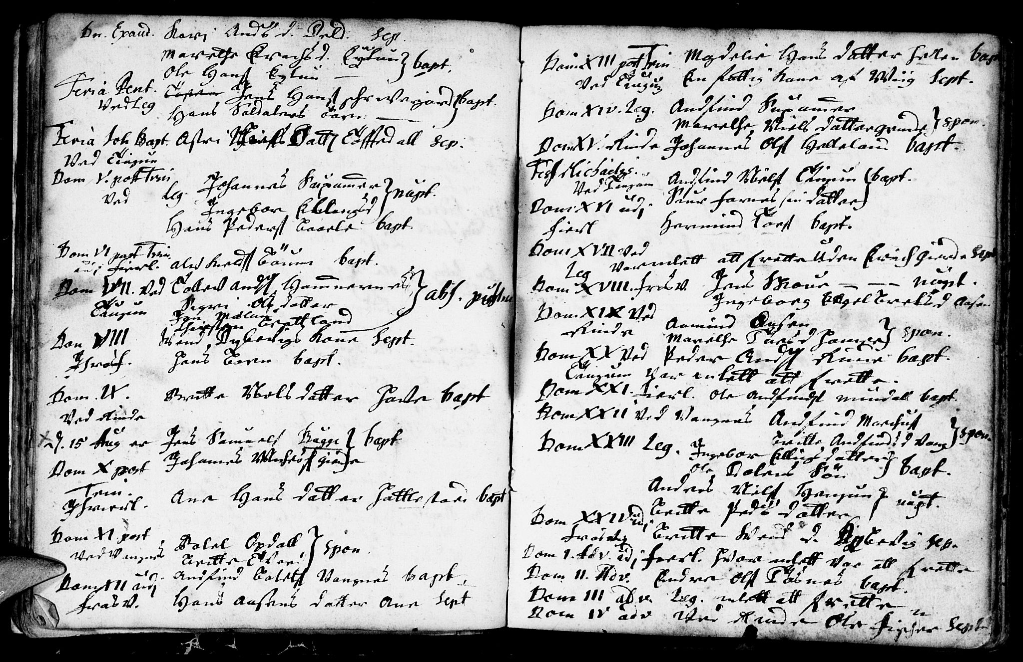 Leikanger sokneprestembete, SAB/A-81001: Parish register (official) no. A 1, 1690-1734, p. 15