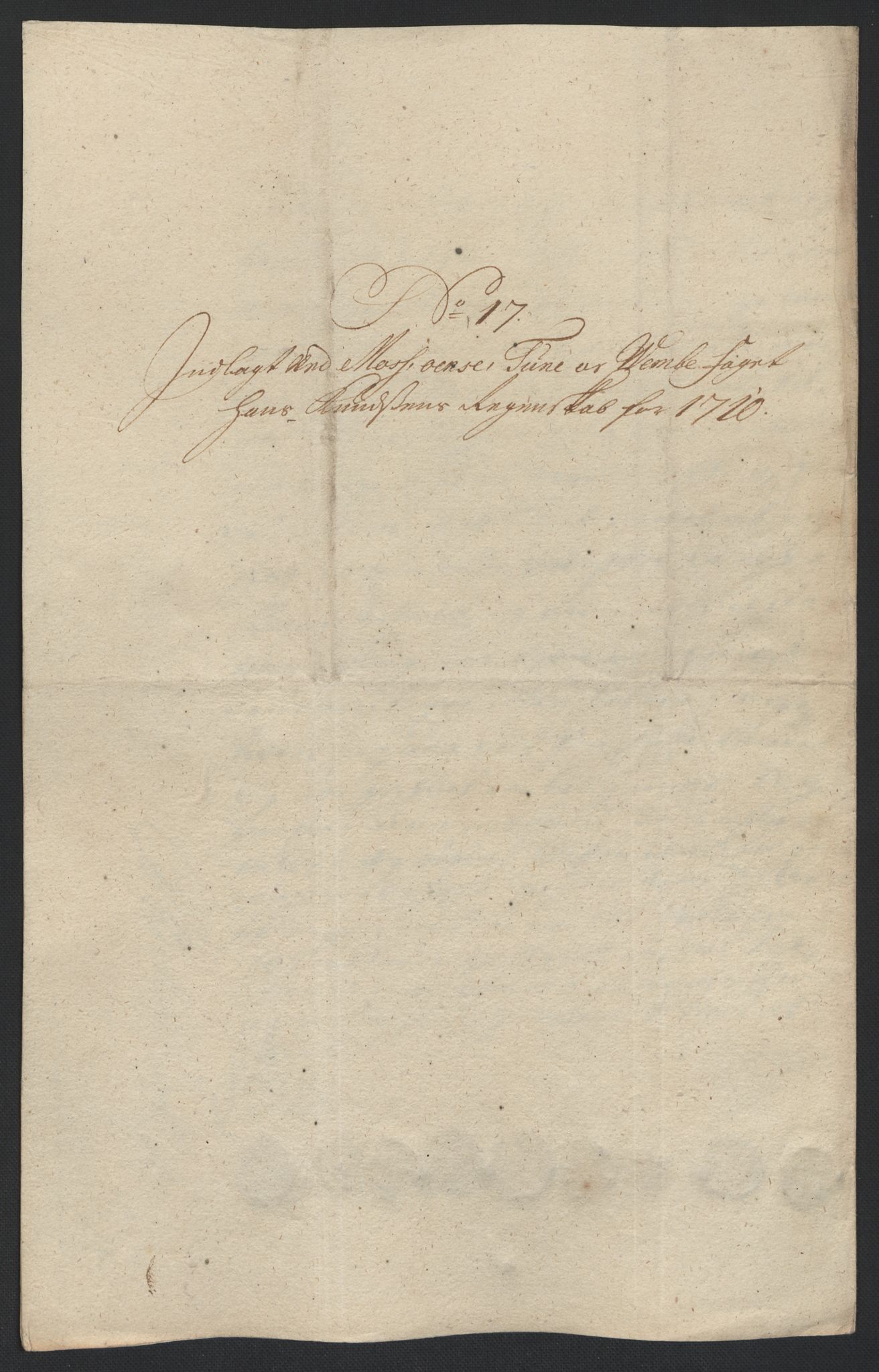 Rentekammeret inntil 1814, Reviderte regnskaper, Fogderegnskap, AV/RA-EA-4092/R04/L0135: Fogderegnskap Moss, Onsøy, Tune, Veme og Åbygge, 1709-1710, p. 390