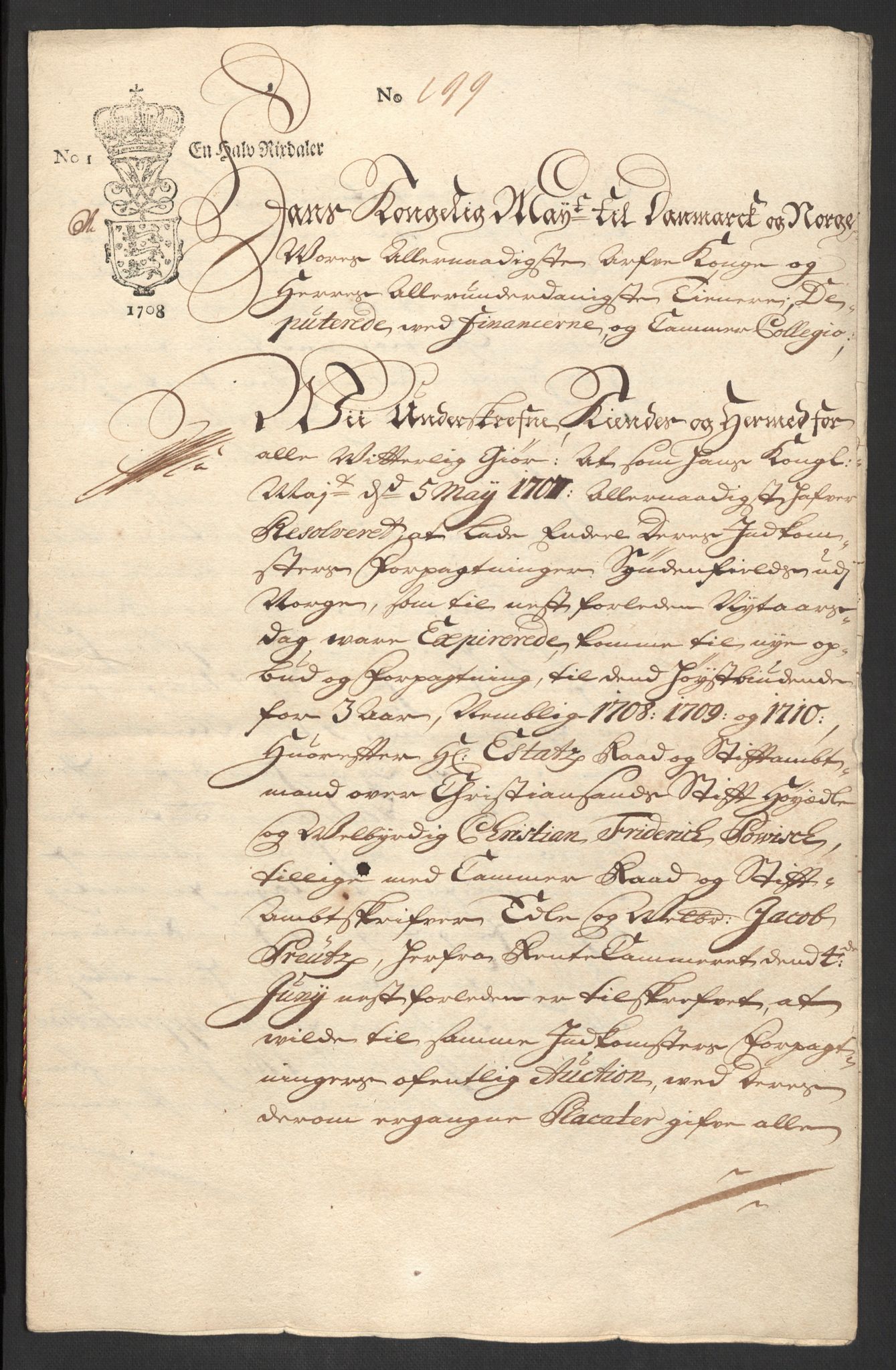 Rentekammeret inntil 1814, Reviderte regnskaper, Fogderegnskap, AV/RA-EA-4092/R40/L2449: Fogderegnskap Råbyggelag, 1709-1711, p. 204