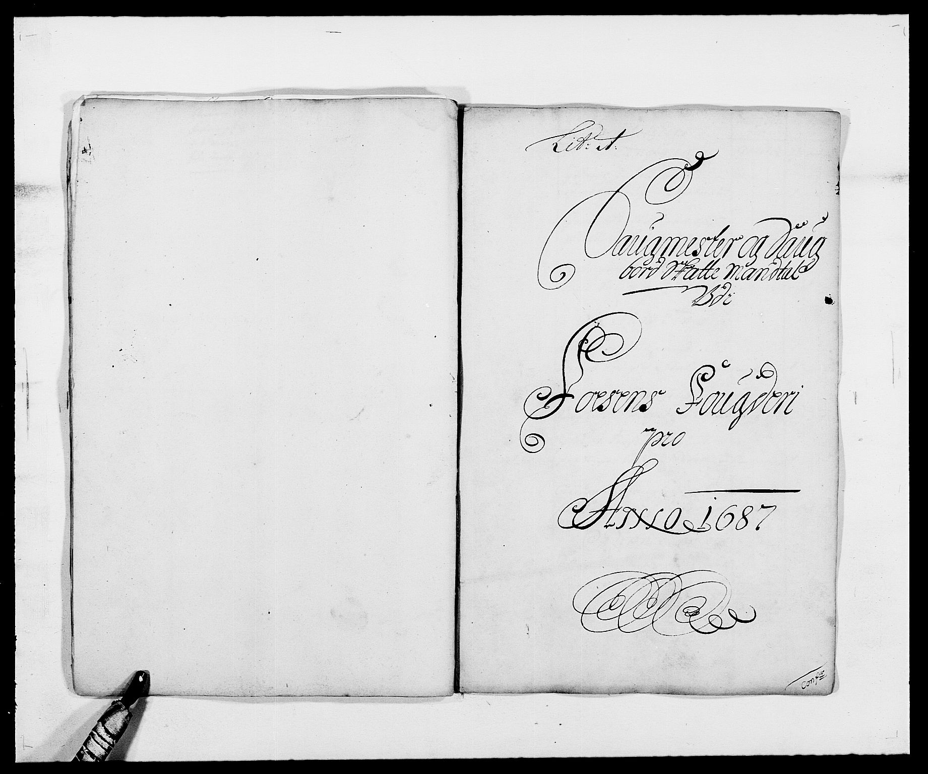 Rentekammeret inntil 1814, Reviderte regnskaper, Fogderegnskap, RA/EA-4092/R57/L3845: Fogderegnskap Fosen, 1687, p. 17