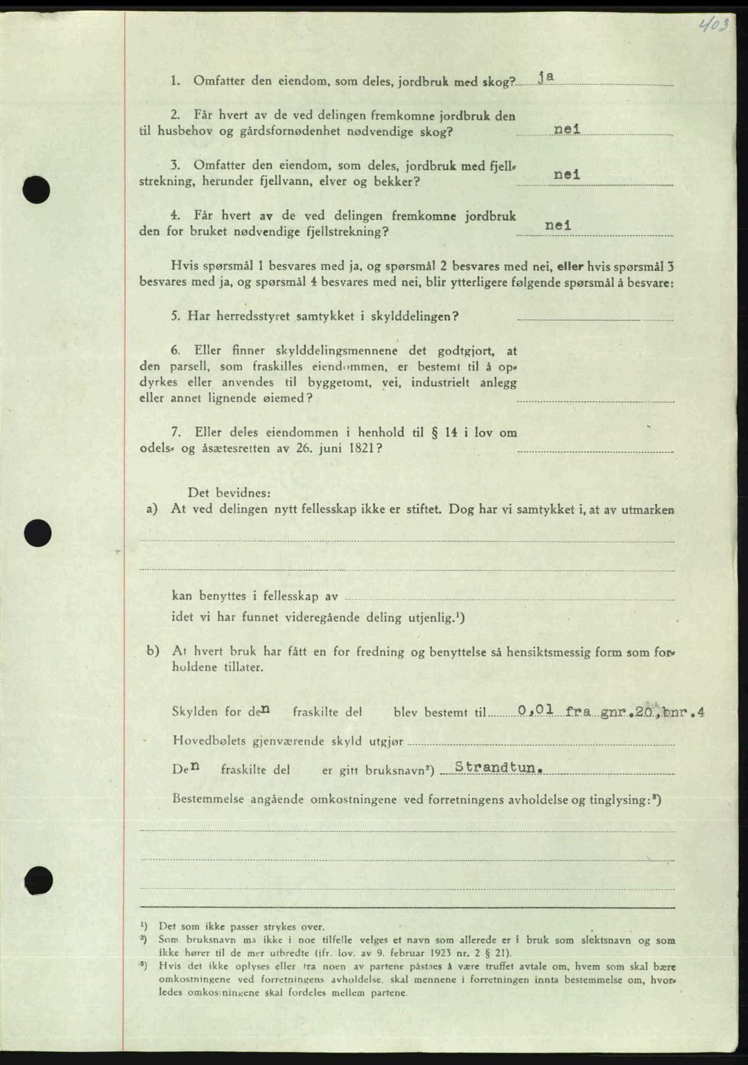 Nordmøre sorenskriveri, AV/SAT-A-4132/1/2/2Ca: Mortgage book no. A114, 1950-1950, Diary no: : 780/1950