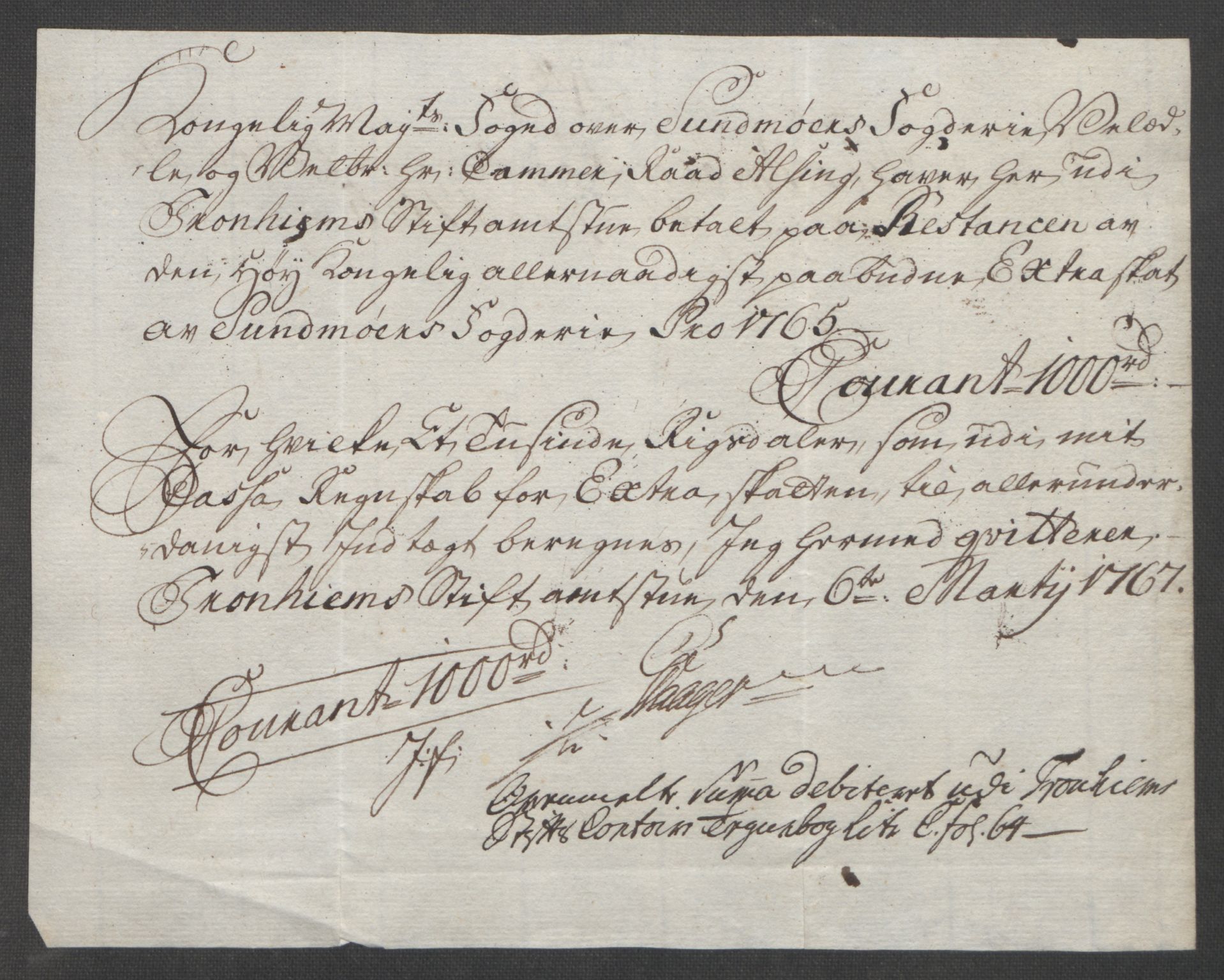 Rentekammeret inntil 1814, Reviderte regnskaper, Fogderegnskap, RA/EA-4092/R54/L3645: Ekstraskatten Sunnmøre, 1762-1772, p. 76