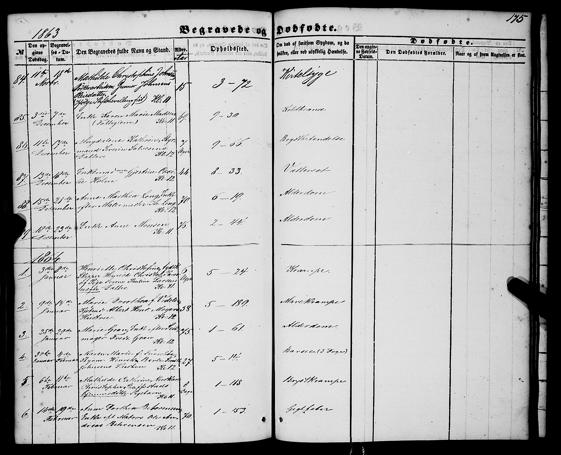 Nykirken Sokneprestembete, AV/SAB-A-77101/H/Haa/L0042: Parish register (official) no. E 2, 1850-1868, p. 175