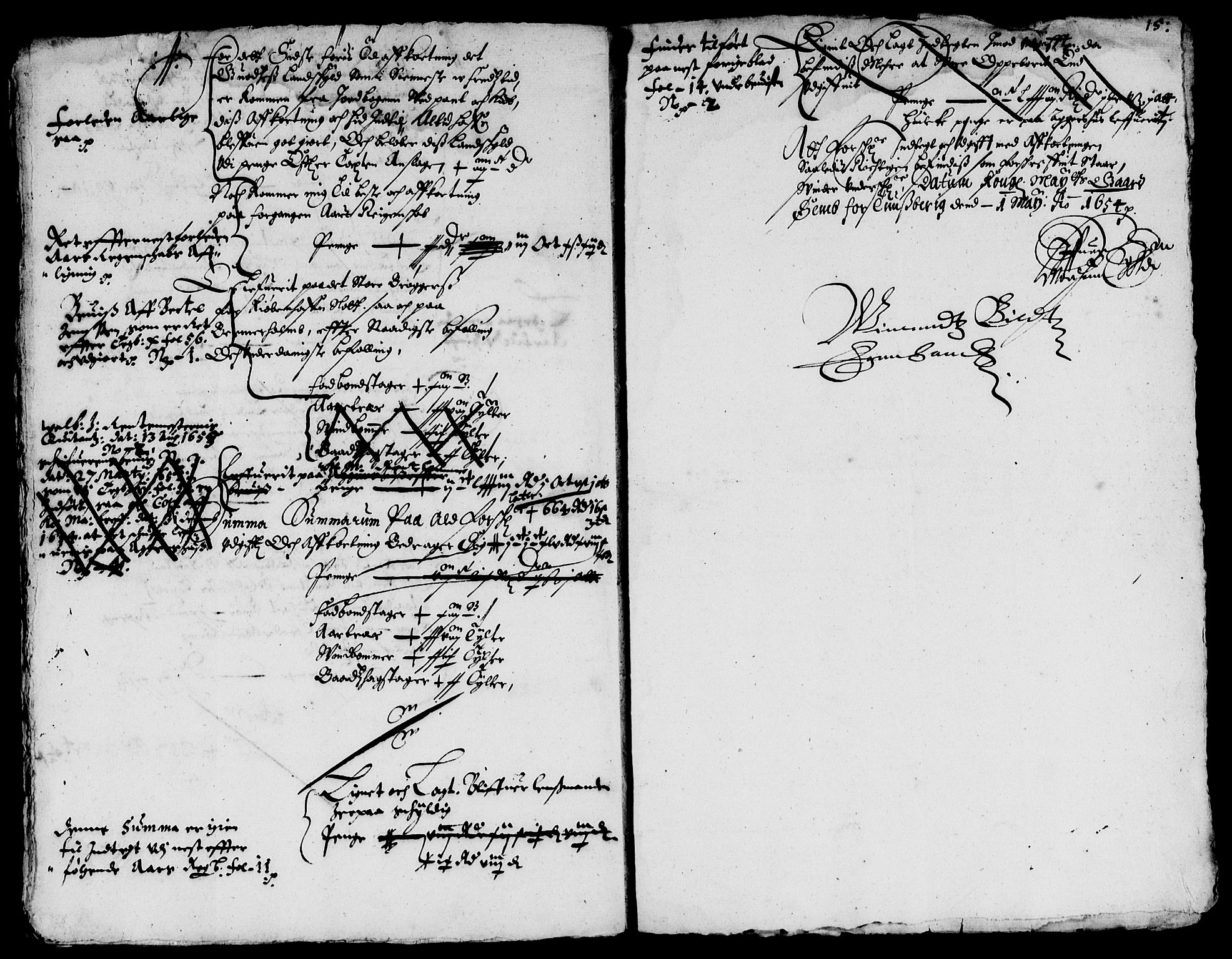 Rentekammeret inntil 1814, Reviderte regnskaper, Lensregnskaper, AV/RA-EA-5023/R/Rb/Rbo/L0031: Tønsberg len, 1651-1654