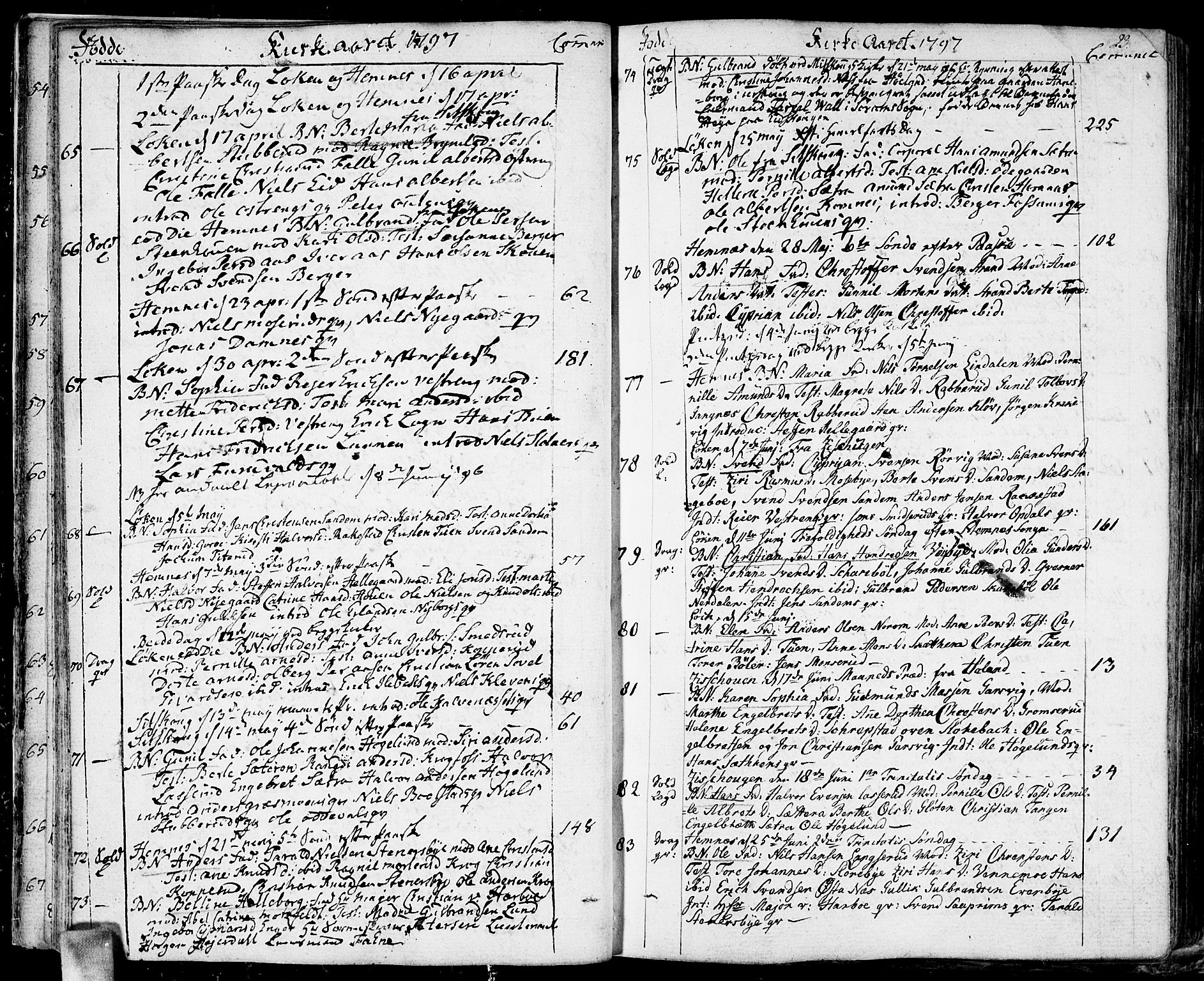 Høland prestekontor Kirkebøker, AV/SAO-A-10346a/F/Fa/L0006: Parish register (official) no. I 6, 1794-1814, p. 23