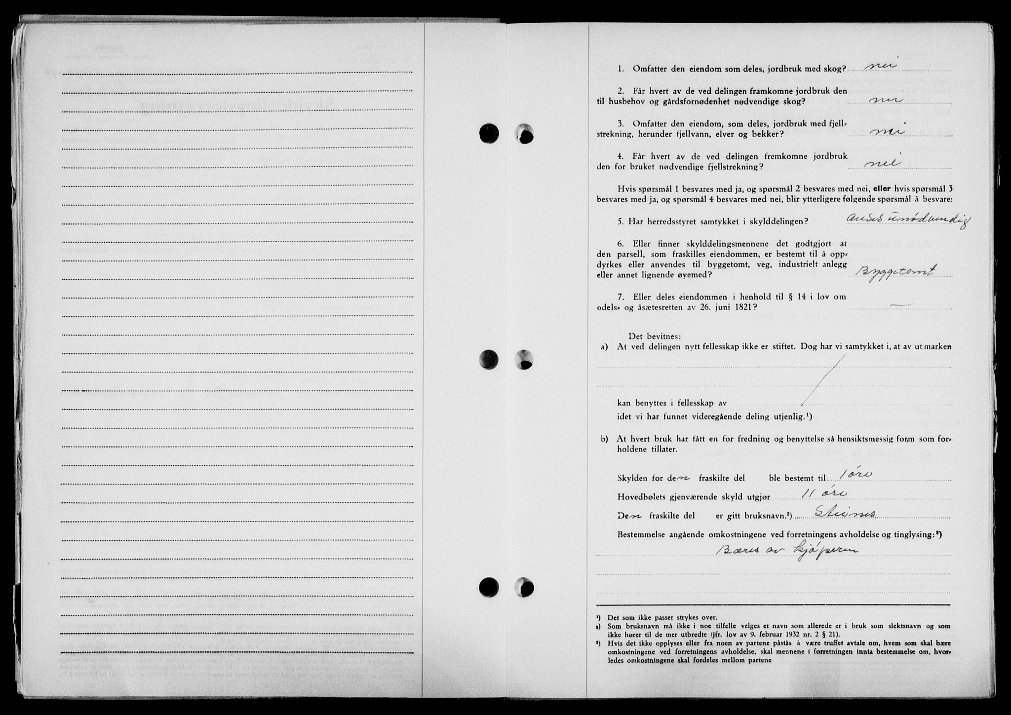 Lofoten sorenskriveri, SAT/A-0017/1/2/2C/L0021a: Mortgage book no. 21a, 1949-1949, Diary no: : 1989/1949