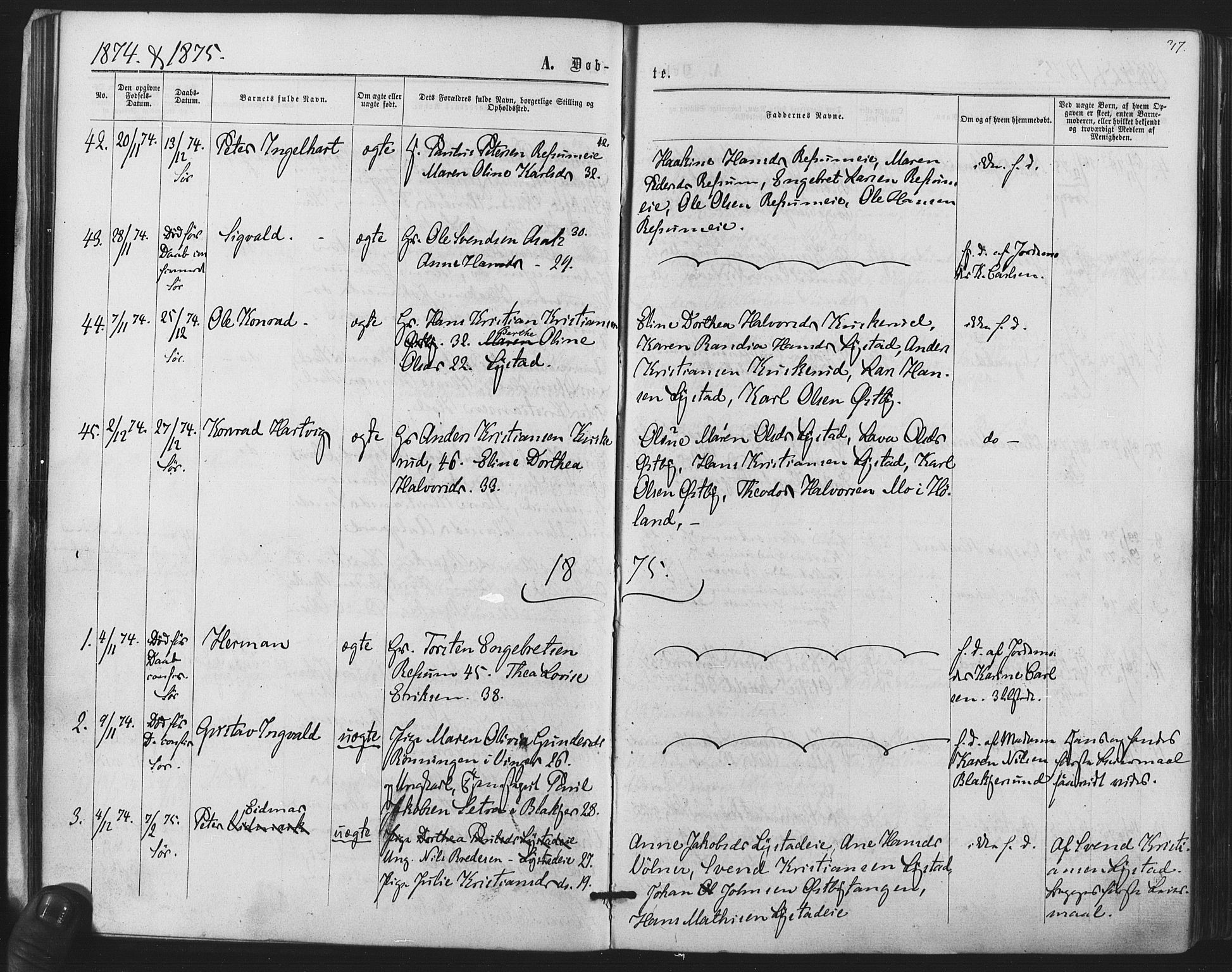 Sørum prestekontor Kirkebøker, AV/SAO-A-10303/F/Fa/L0006: Parish register (official) no. I 6, 1864-1877, p. 37