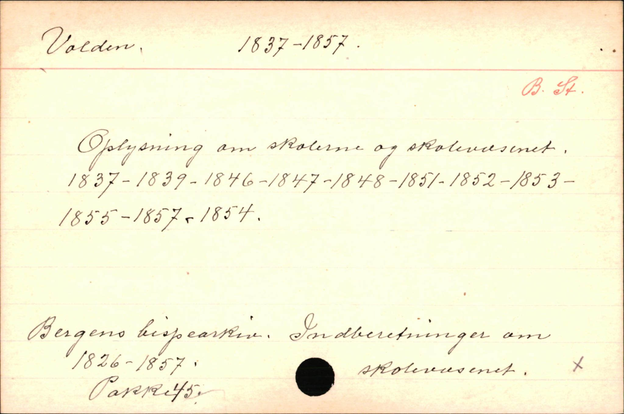 Haugen, Johannes - lærer, AV/SAB-SAB/PA-0036/01/L0001: Om klokkere og lærere, 1521-1904, p. 10743